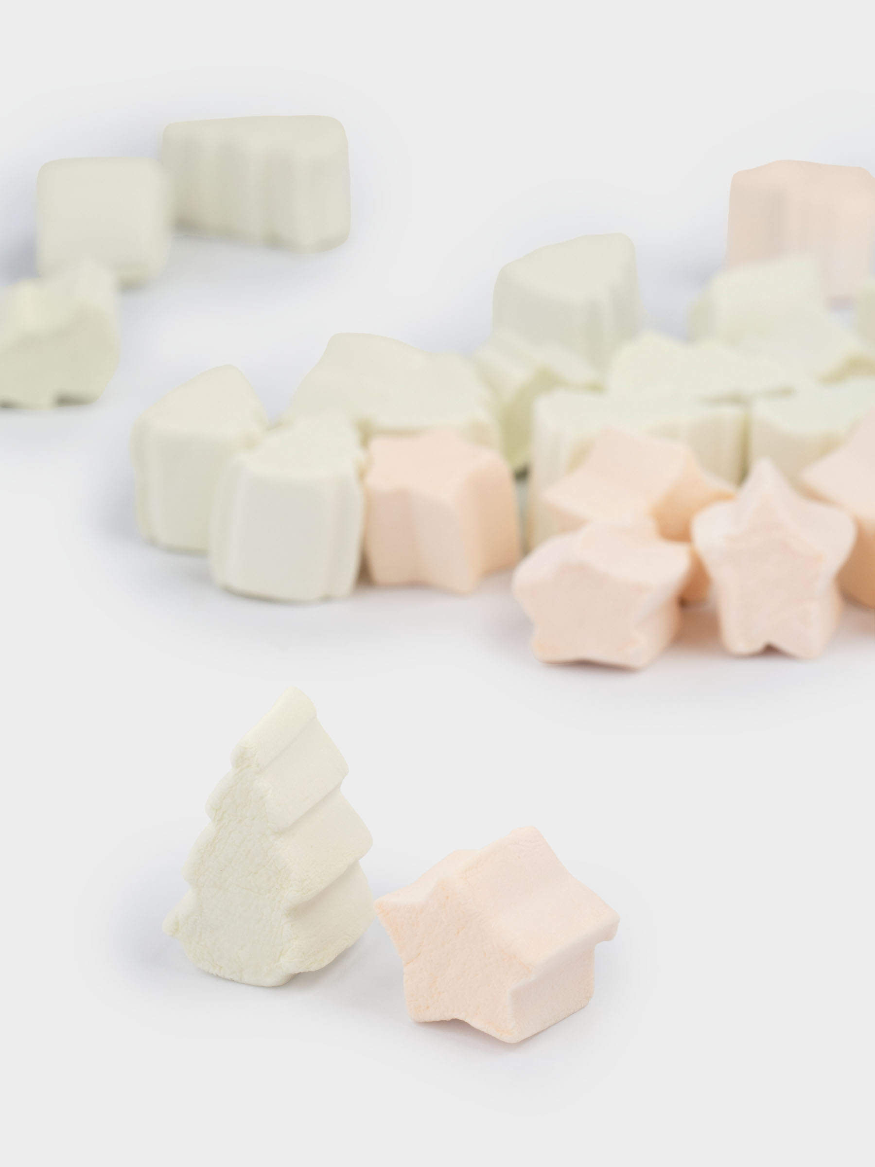 Маршмеллоу, 70 гр, фигурное, Апельсин, Елочки и звезды, Sweet life, image-2