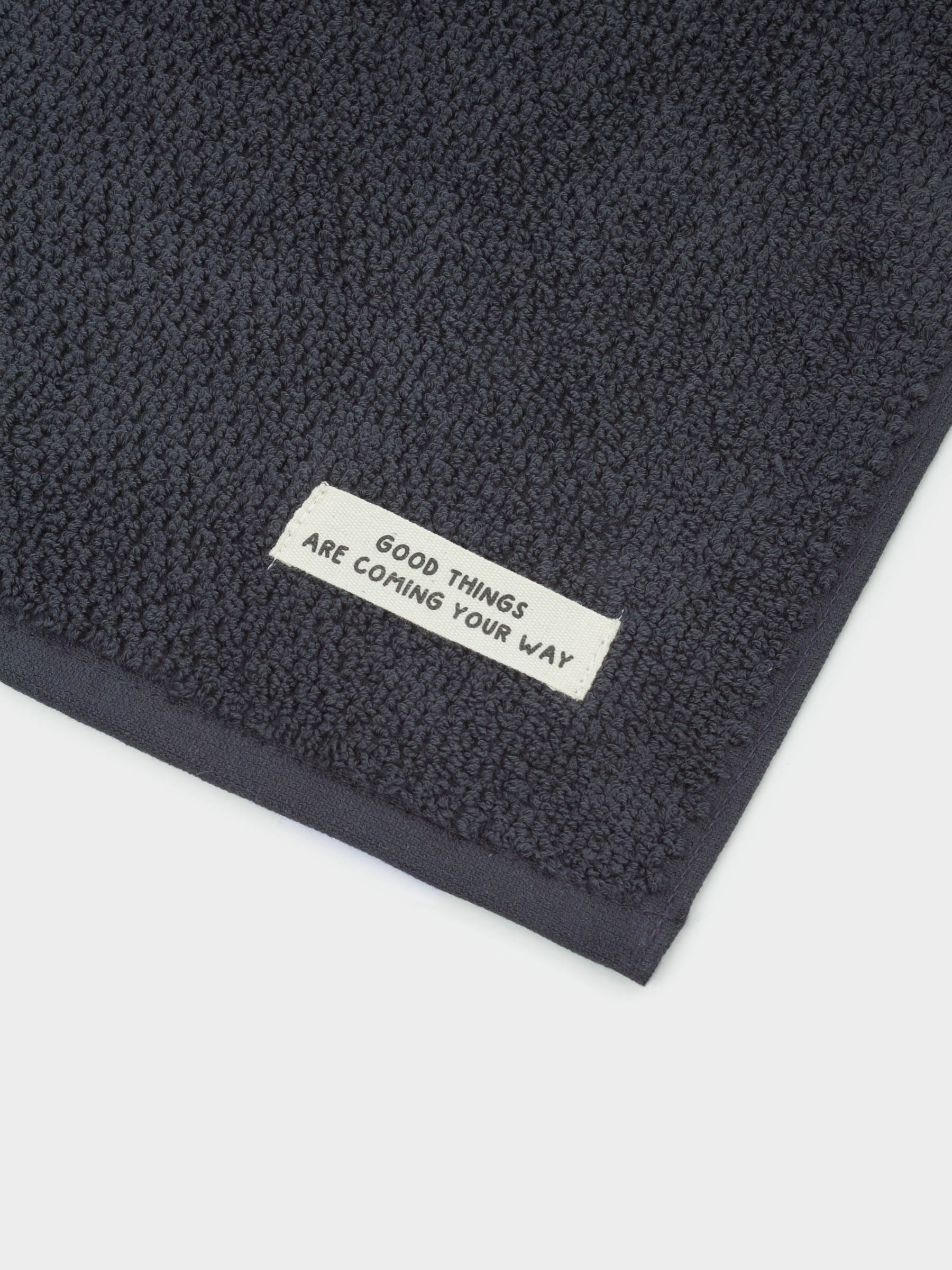Полотенце, 70х140 см, хлопок, графитовое, Felpado cotton