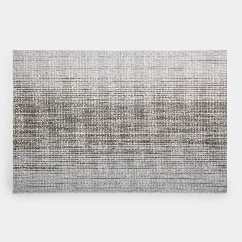 Салфетка под приборы, 30x45 см, ПВХ, прямоугольная, серая, Градиент, Solid, image-0