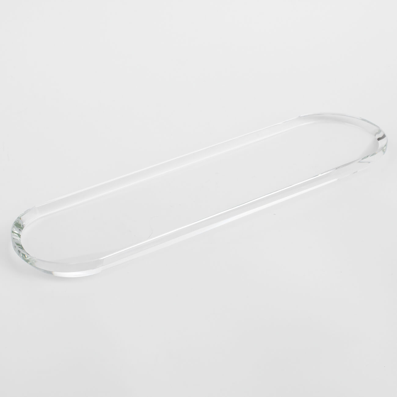 Поднос для ванной, 40х11 см, стекло, Lux crystal изображение № 1