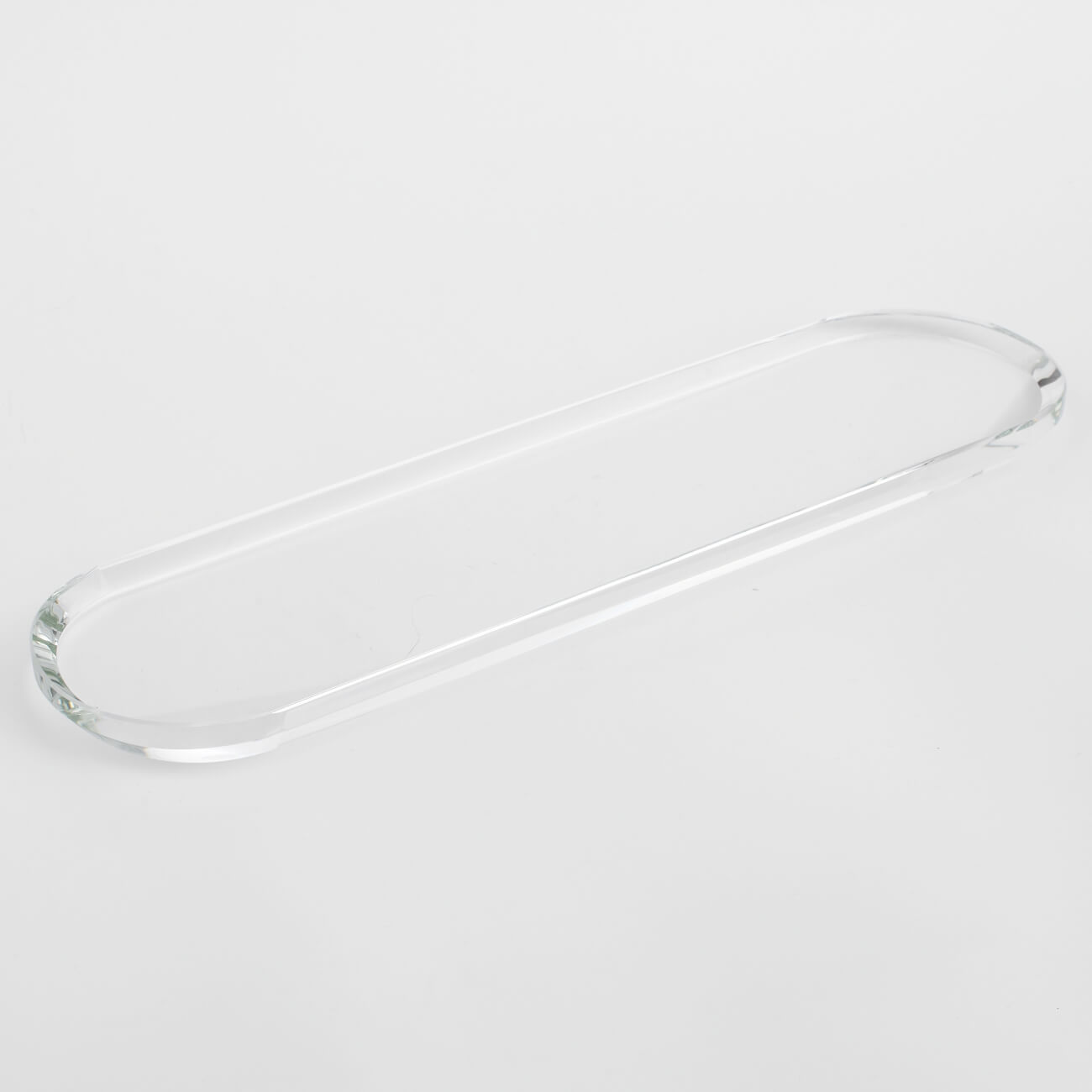 

Поднос для ванной, 40х11 см, стекло, Lux crystal