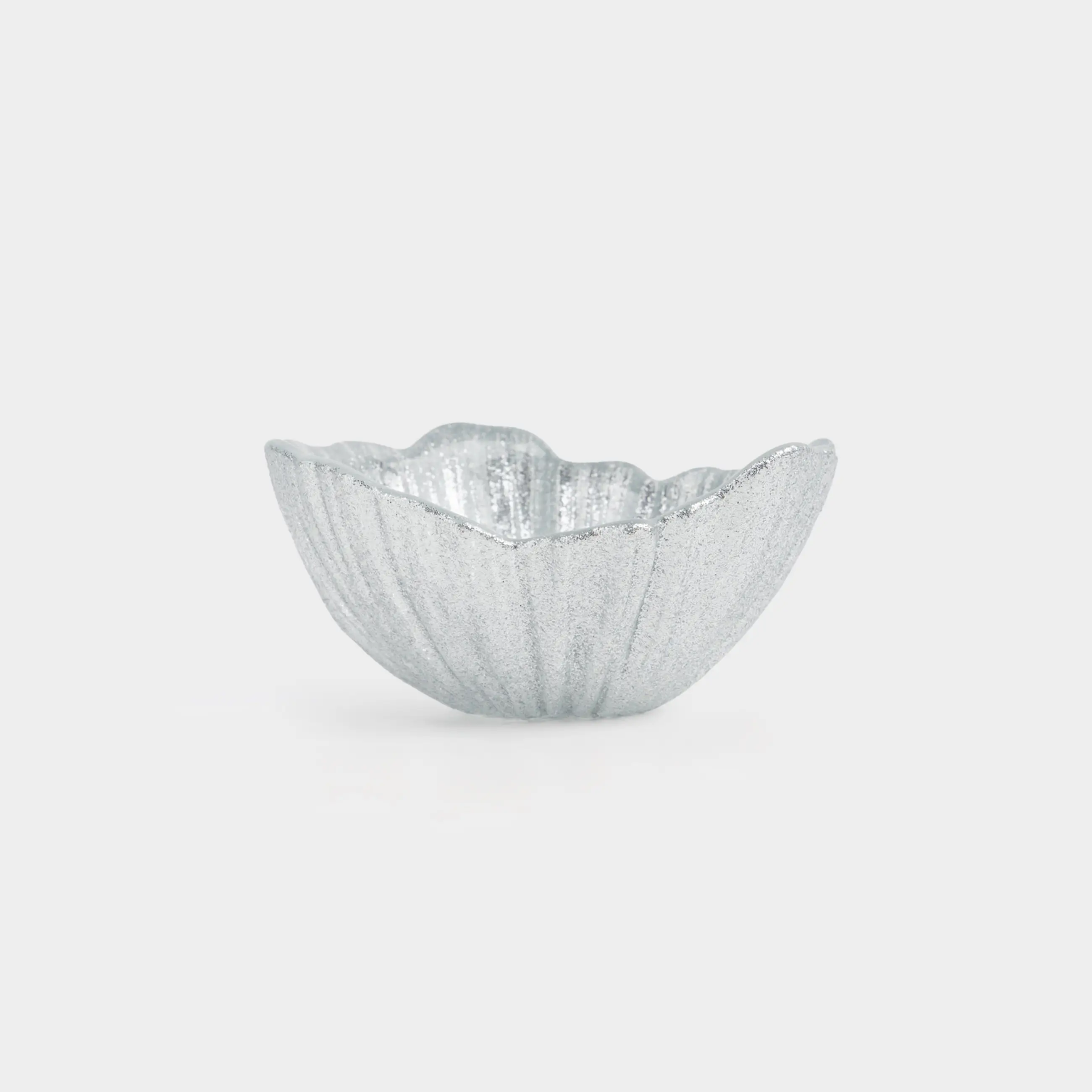 Пиала, 10х5 см, 90 мл, стекло Р, серебристая, Verge