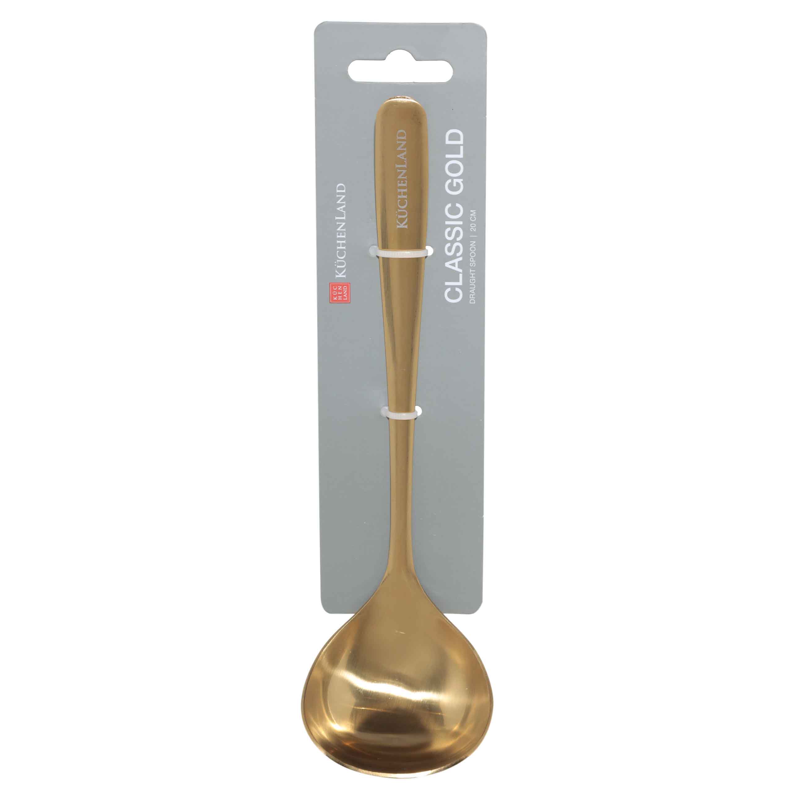 Ложка разливная, 20 см, сталь, золотистая, Classic gold, image-2