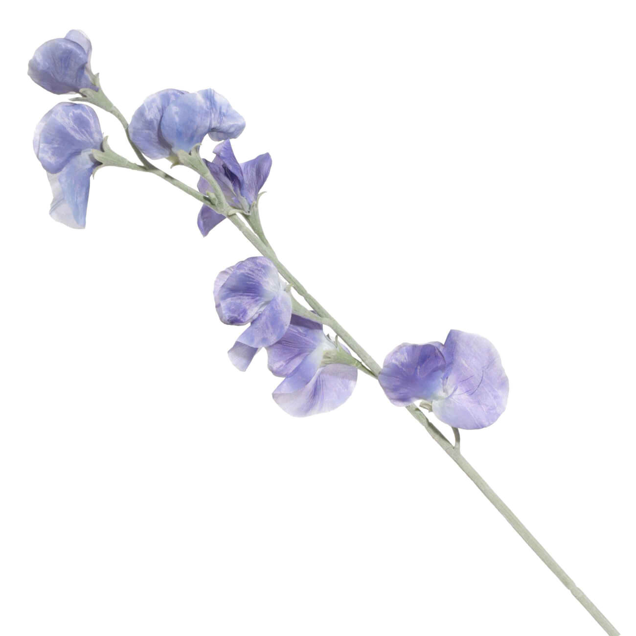 Цветок искусственный, 60 см, полиуретан/пластик, Душистый горошек, Meadow букет искусственный 42 см пластик полиуретан ландыши may lily