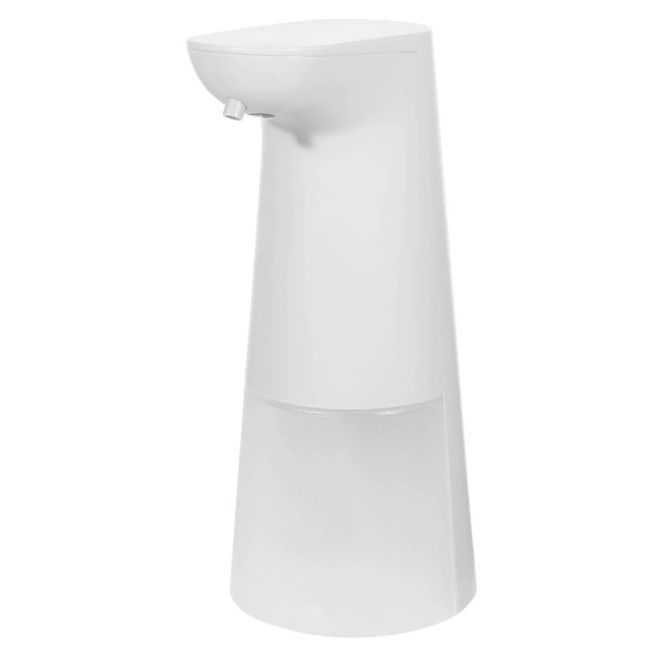 Диспенсер для жидкого мыла, 250 мл, сенсорный, для пены, пластик, белый, Smile диспенсер для туалетной бумаги nofer автоматический пластик белый
