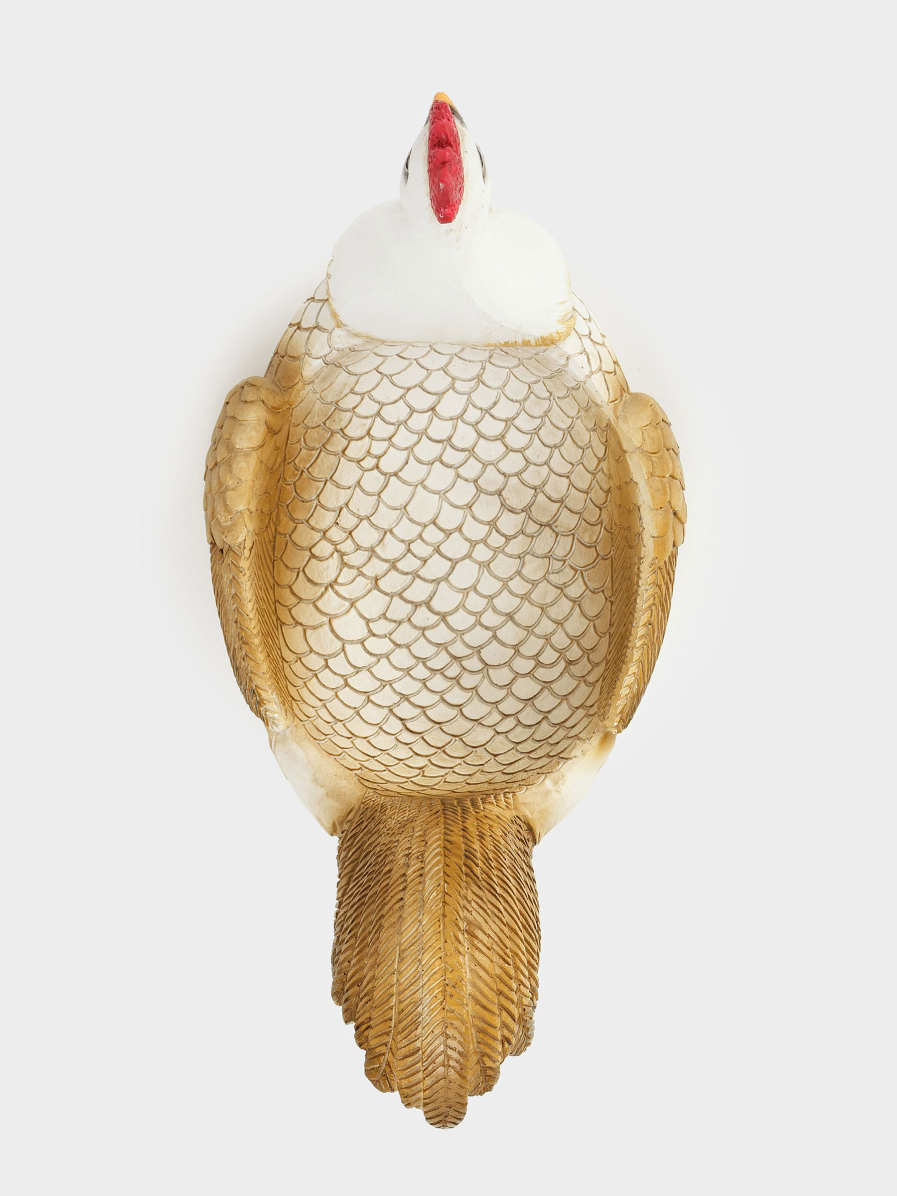 Конфетница, 26х14 см, полирезин, бежевая, Петух, Easter pullet, image-2