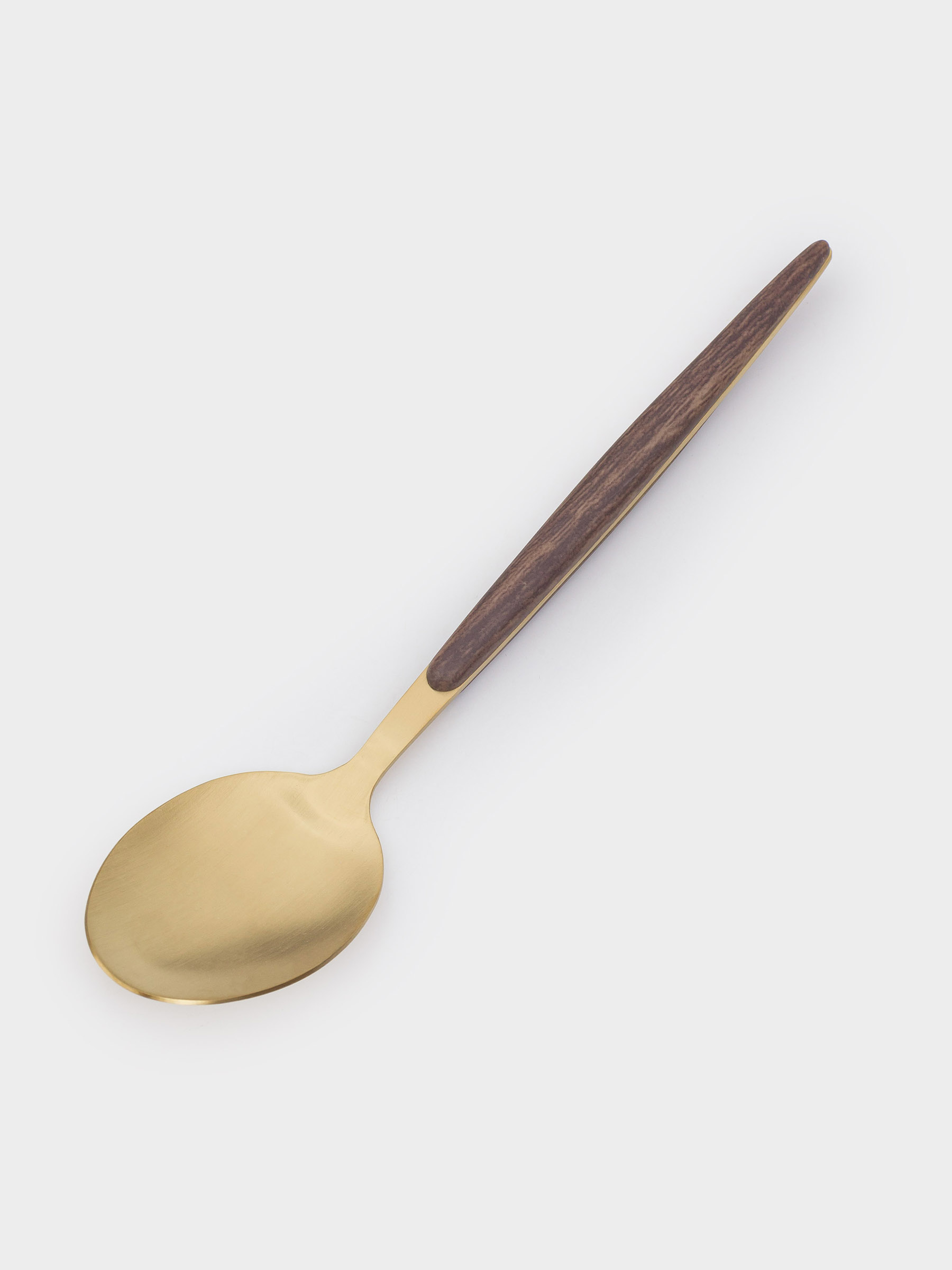 Ложка столовая, 2 шт, сталь/пластик, золотисто-коричневая, матовая, Oslo gold, image-4