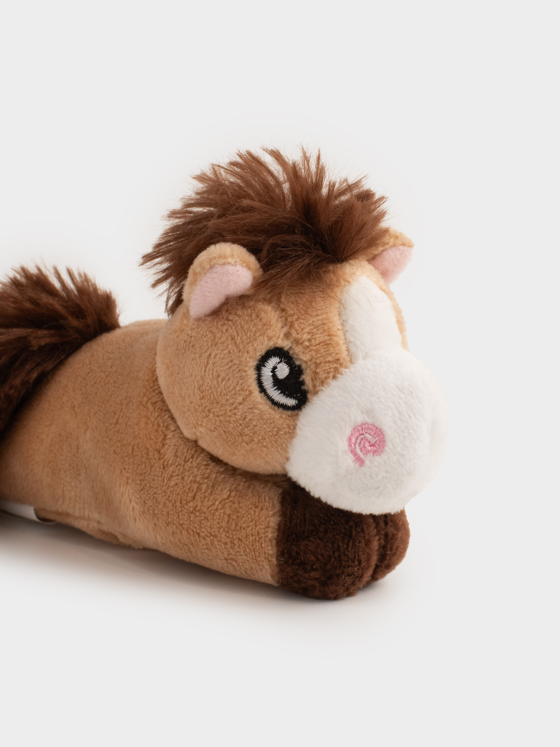 Магнит, 13 см, мягкий, полиэстер, бежевый, Лошадь, Horse cute, image-4