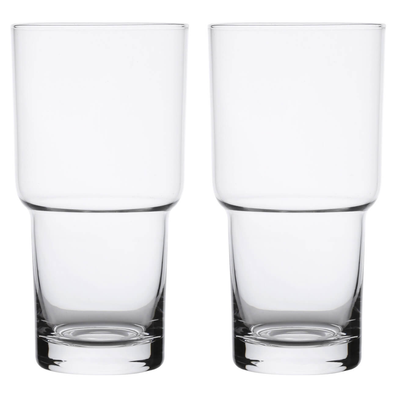 Стакан для пива, 500 мл, 2 шт, стекло, Clear стакан для пива luminarc тюлип пивные страны q1033 570мл