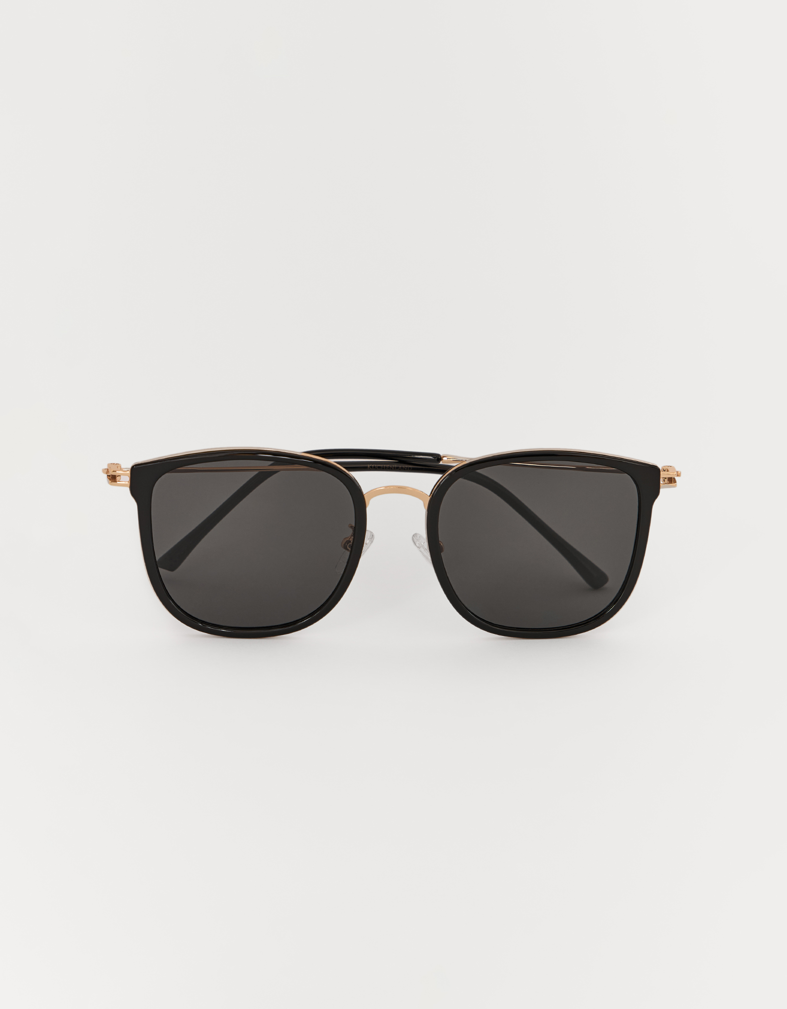 Очки солнцезащитные, пластик, прямоугольные, черные, Панто, Eyewear
