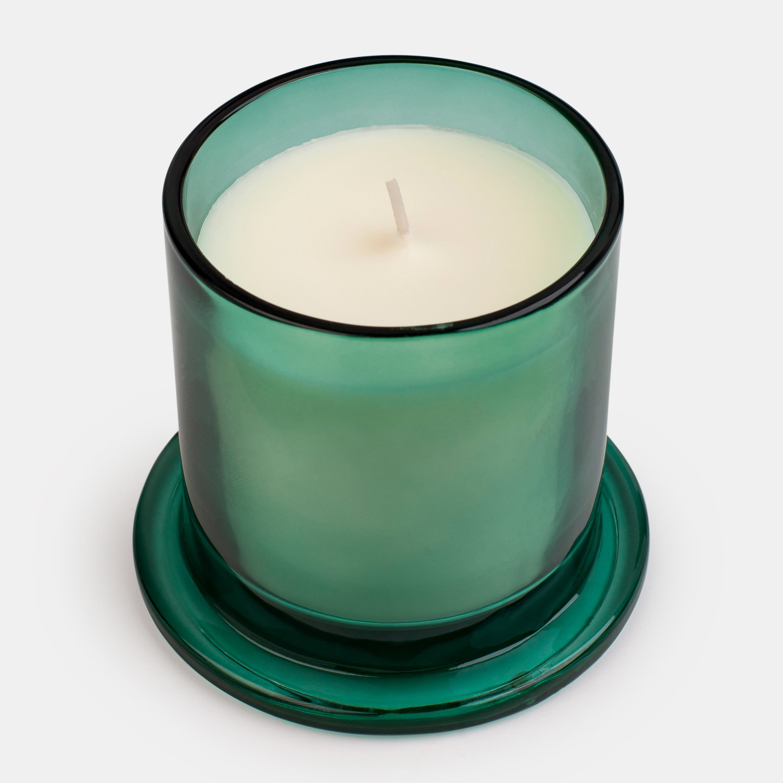 Свеча ароматическая, 11 см, в подсвечнике, под колпаком, стекло, Black Forest, Bijou изображение № 4