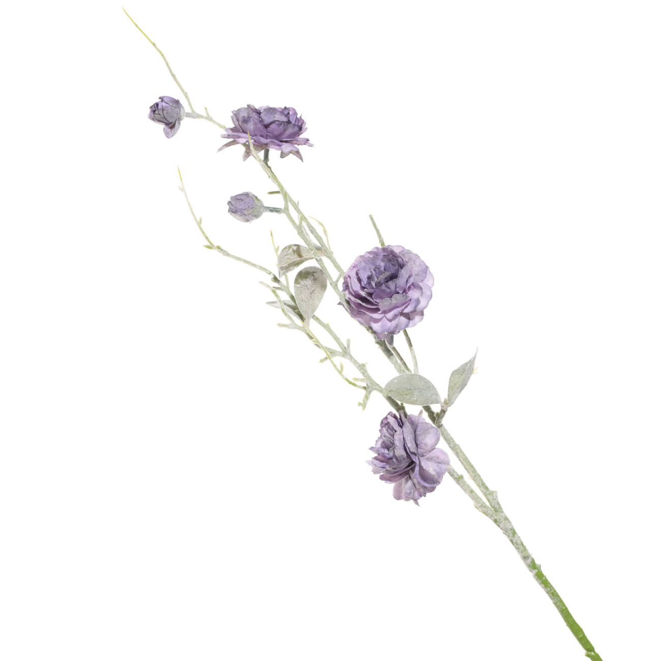 Ветка декоративная, 76 см, пластик/полиэстер, Фиолетовые цветы, Flower garden изображение № 1