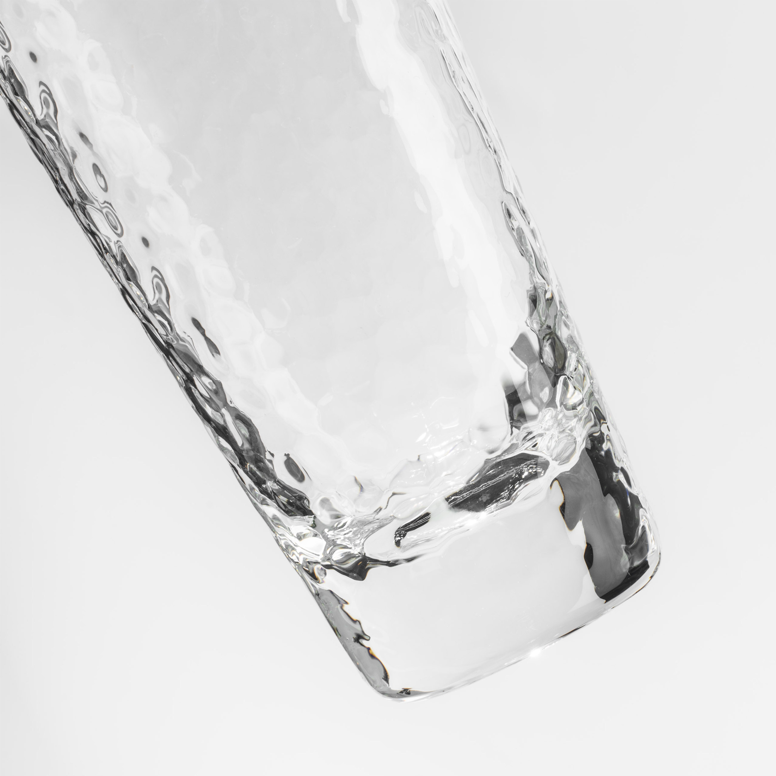 Стакан, 450 мл, 6 шт, стекло, с серебристым кантом, Ripply silver изображение № 6