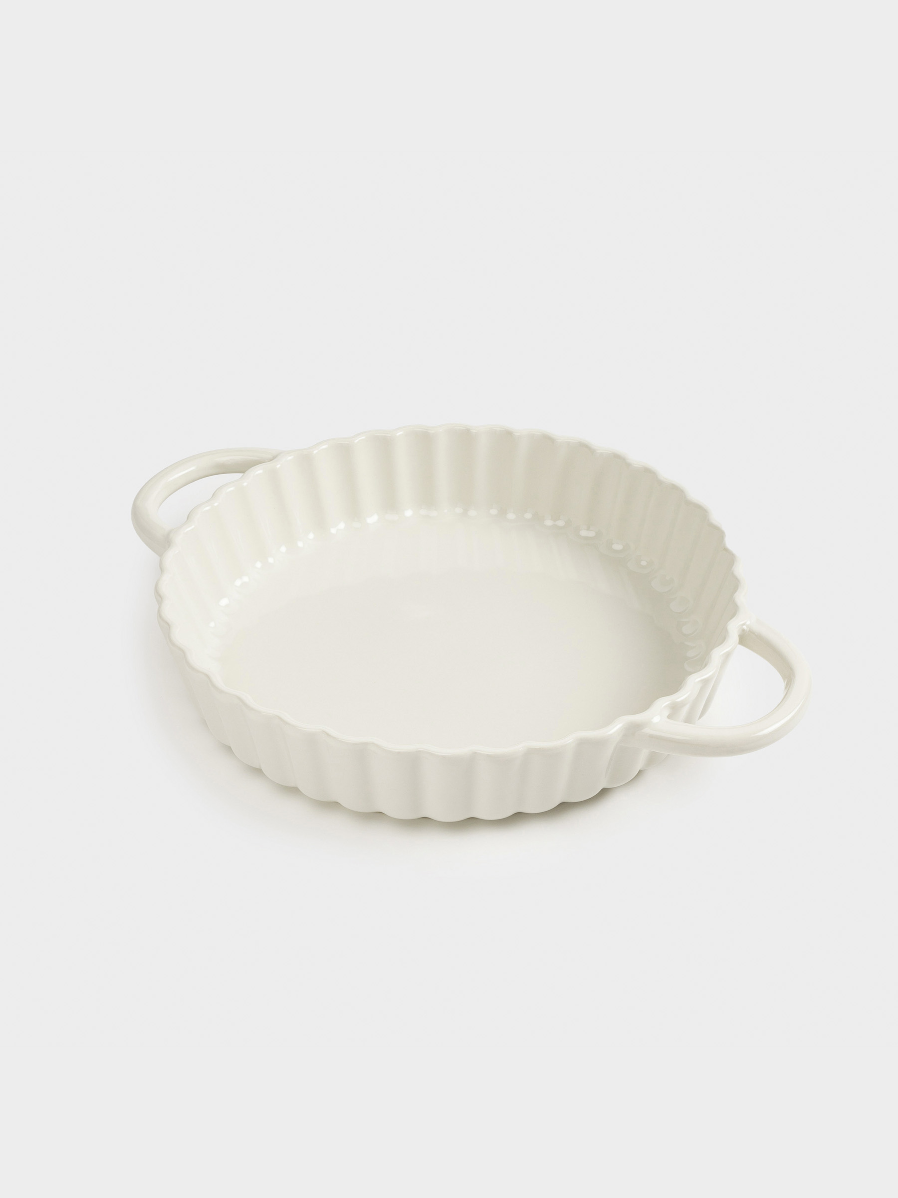 Форма для запекания, 28 см, керамика, круглая, молочная, Cakes ivory, image-5