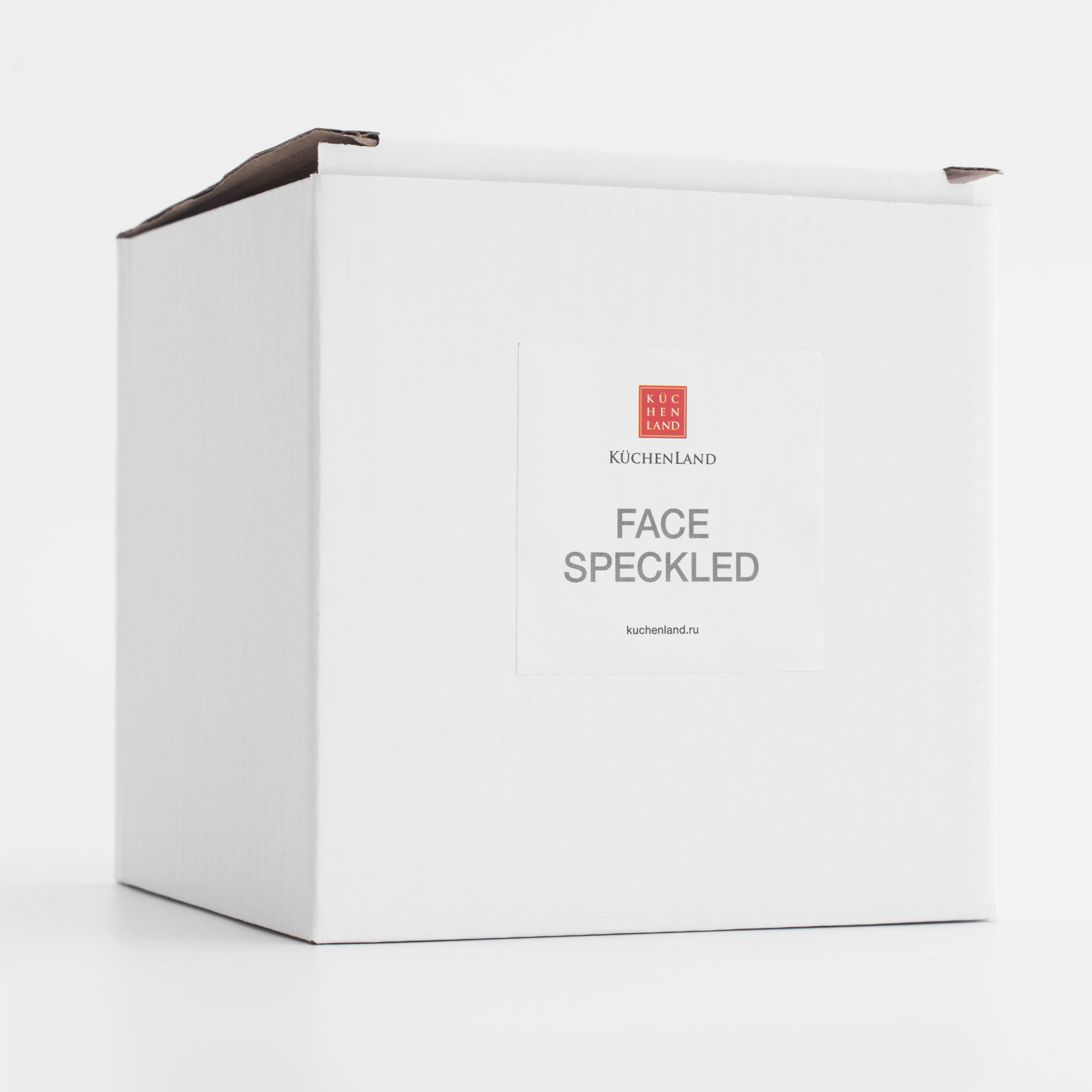 Кружка, 580 мл, керамика, черная, в крапинку, Лицо, Face speckled, image-5