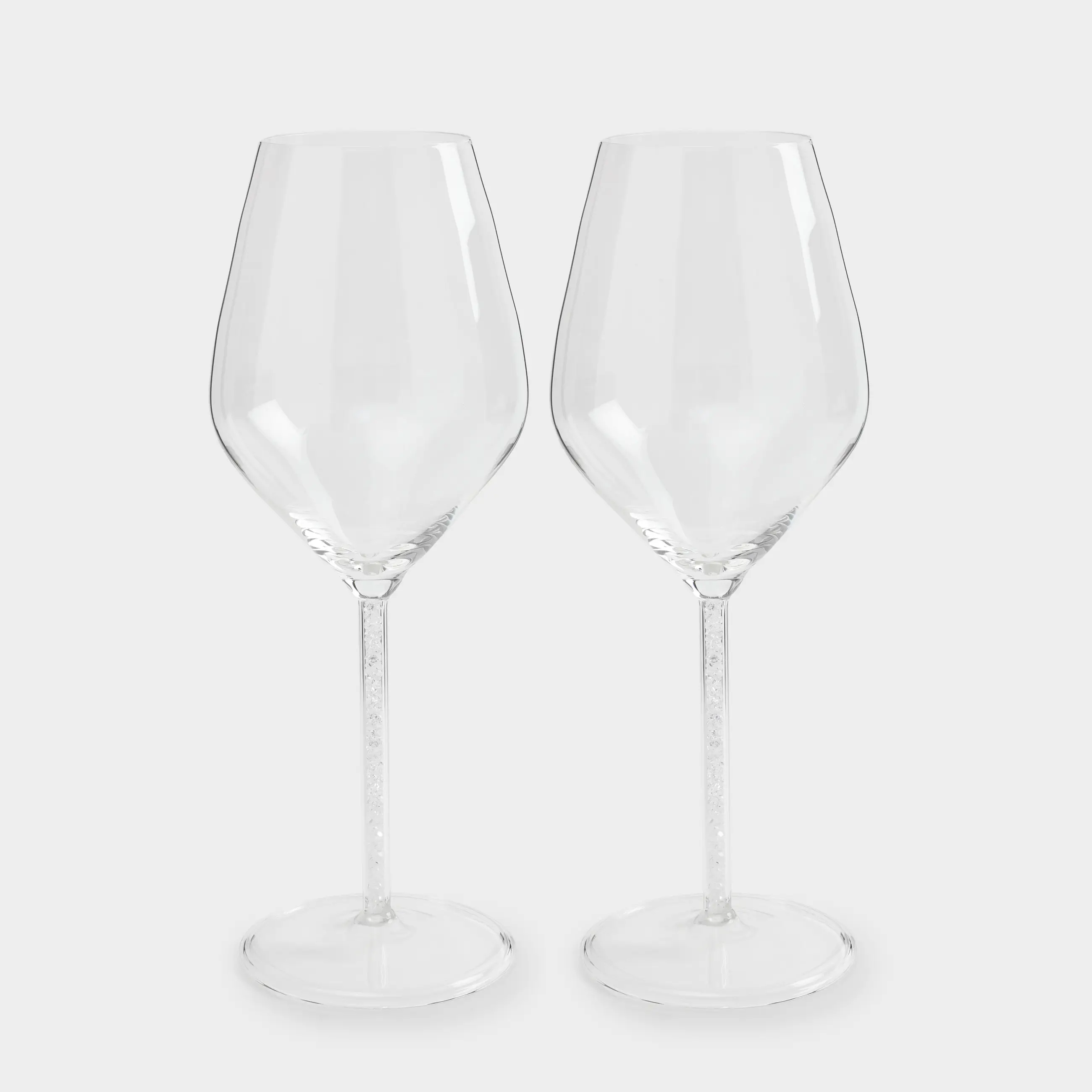 Бокал для вина, 450 мл, 2 шт, стекло/стразы, Crystal decor, image-0