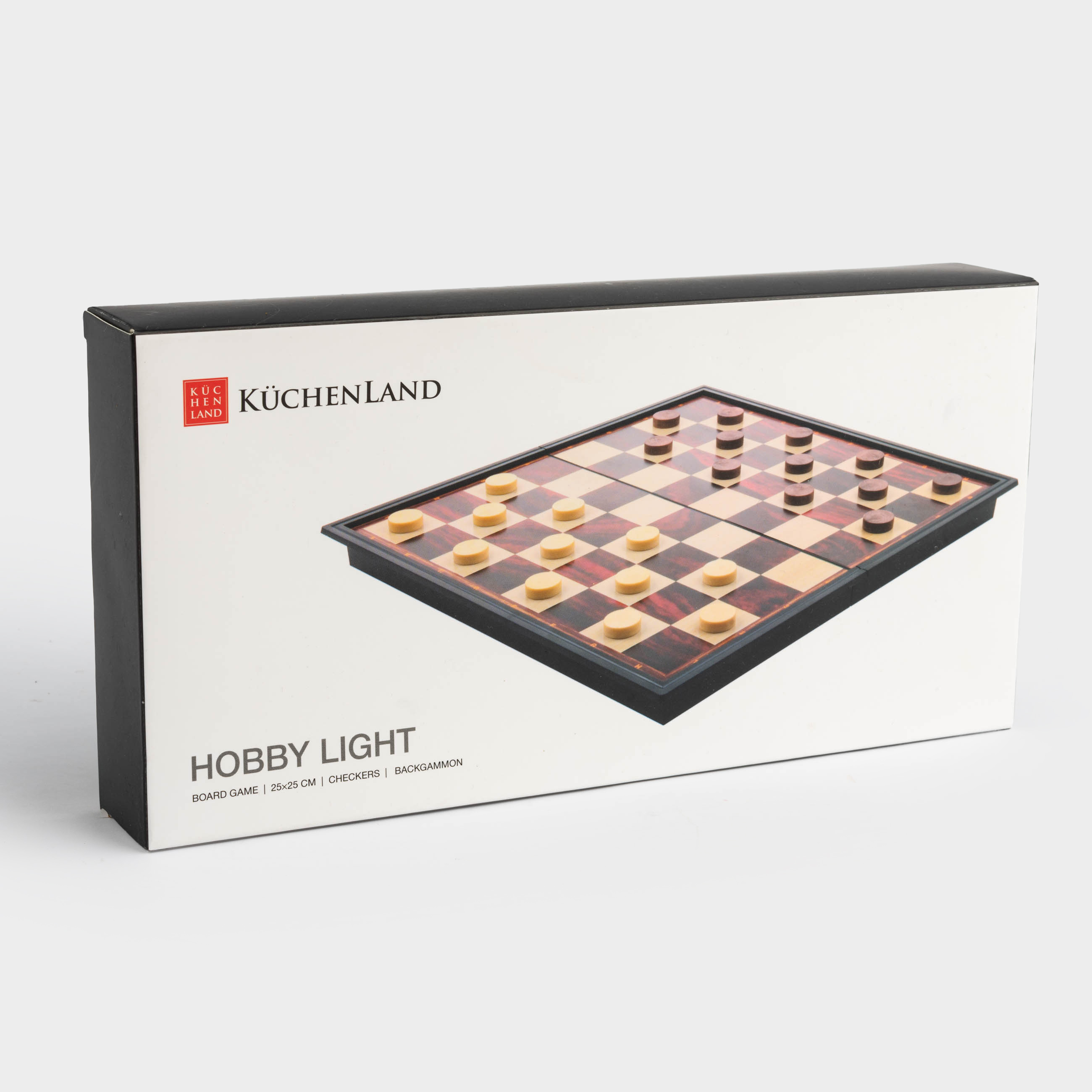 Игра настольная, 25х25 см, шашки/нарды, дорожные, пластик, Hobby light, image-9