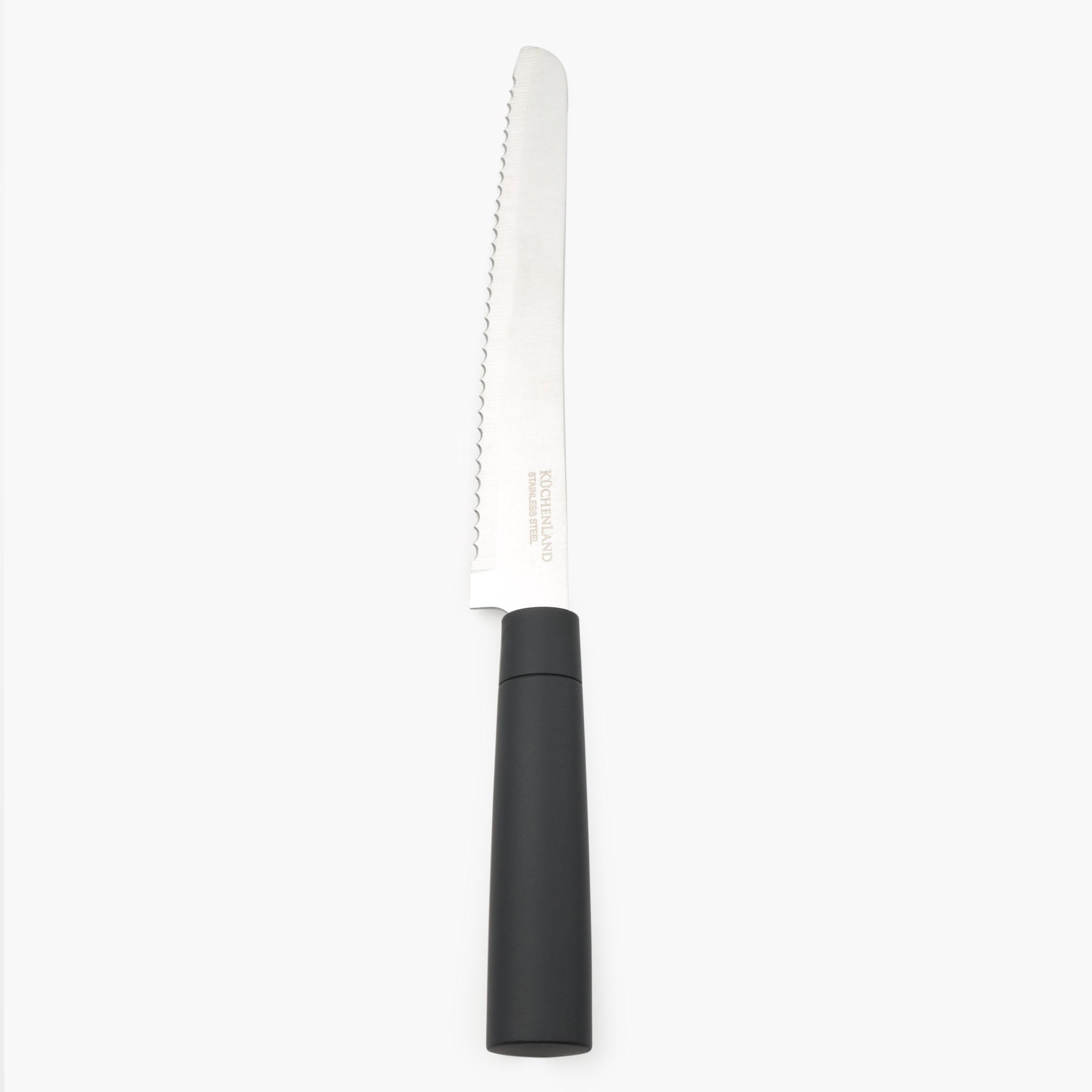 Набор ножей, 5 пр, в подставке, сталь/пластик, черный, Vitality изображение № 4