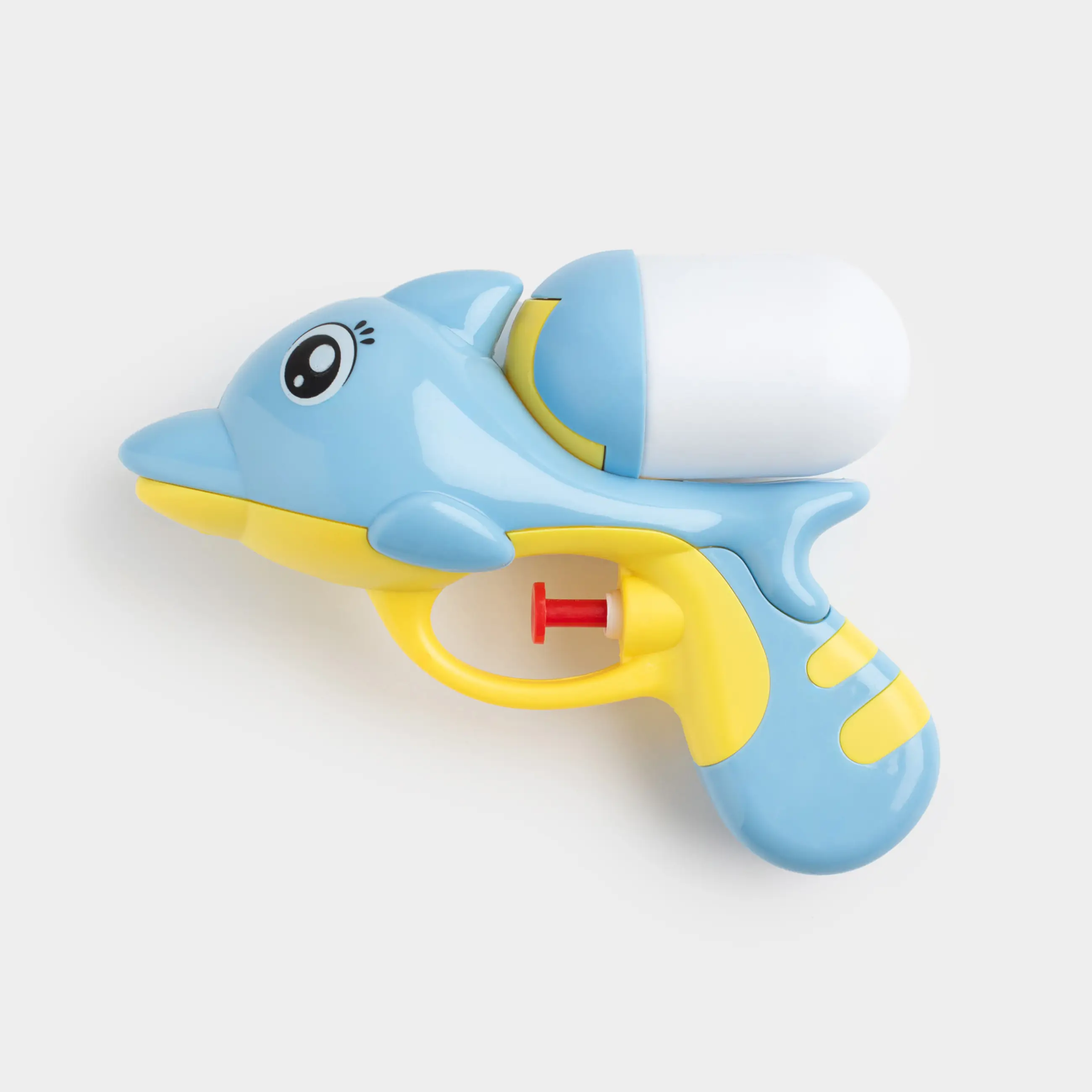 Пистолет водяной, 14 см, пластик, желто-синий, Дельфин, Aquatic animals