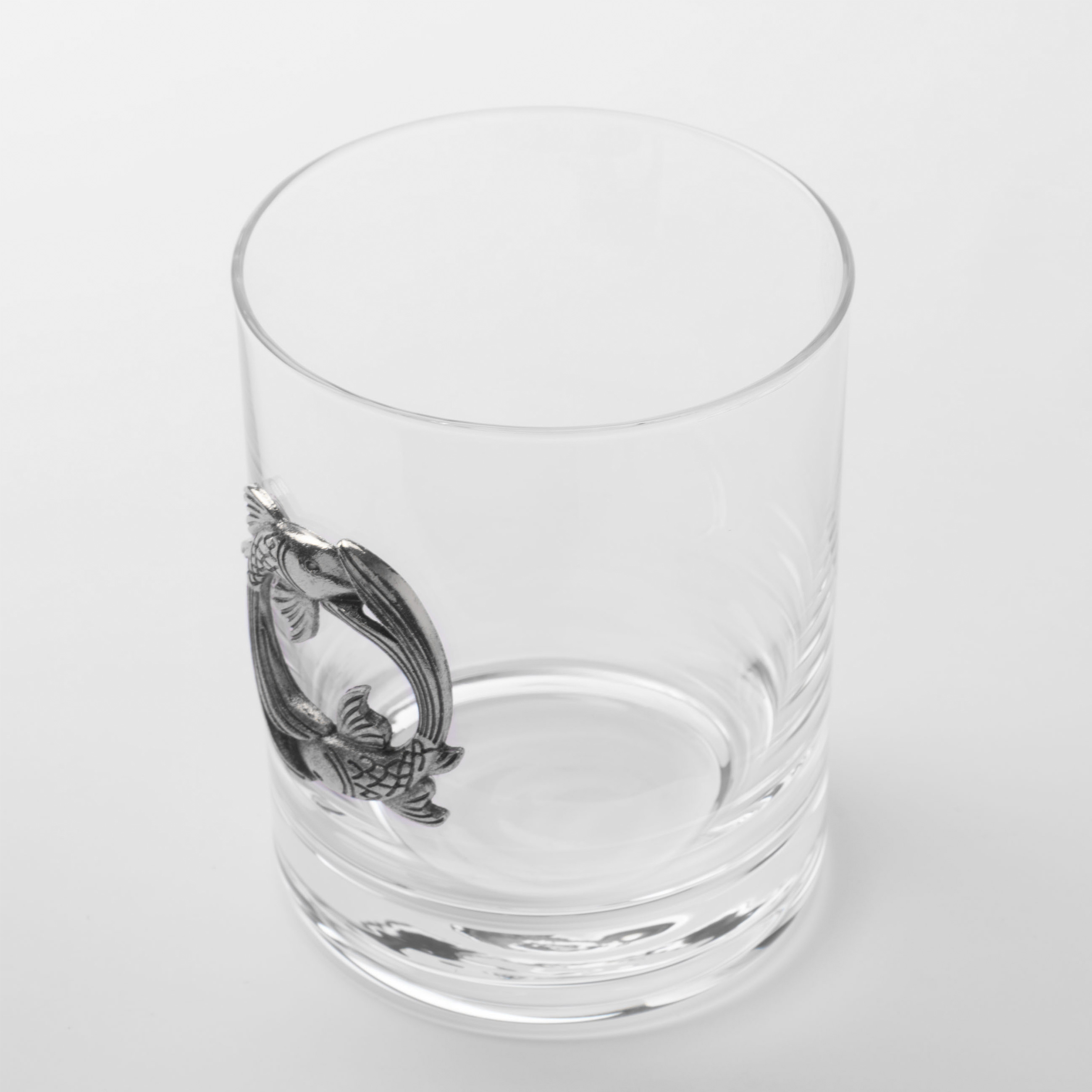 Стакан для виски, 340 мл, стекло/металл, серебристый, Рыбы, Zodiac изображение № 2