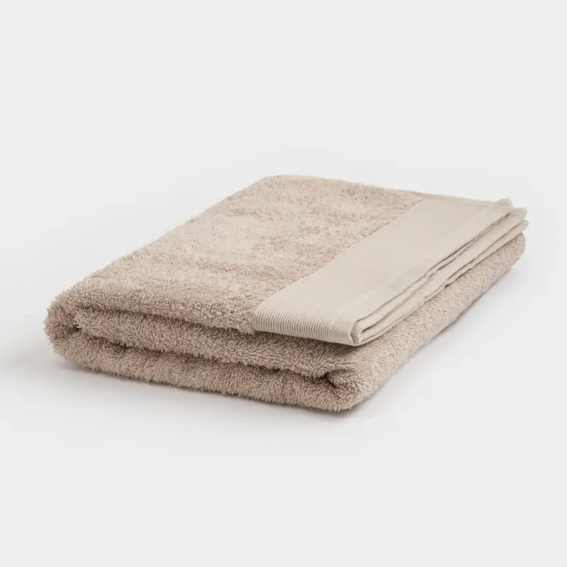 Полотенце, 70х140 см, хлопок, бежевое, Vari cotton ,image-0