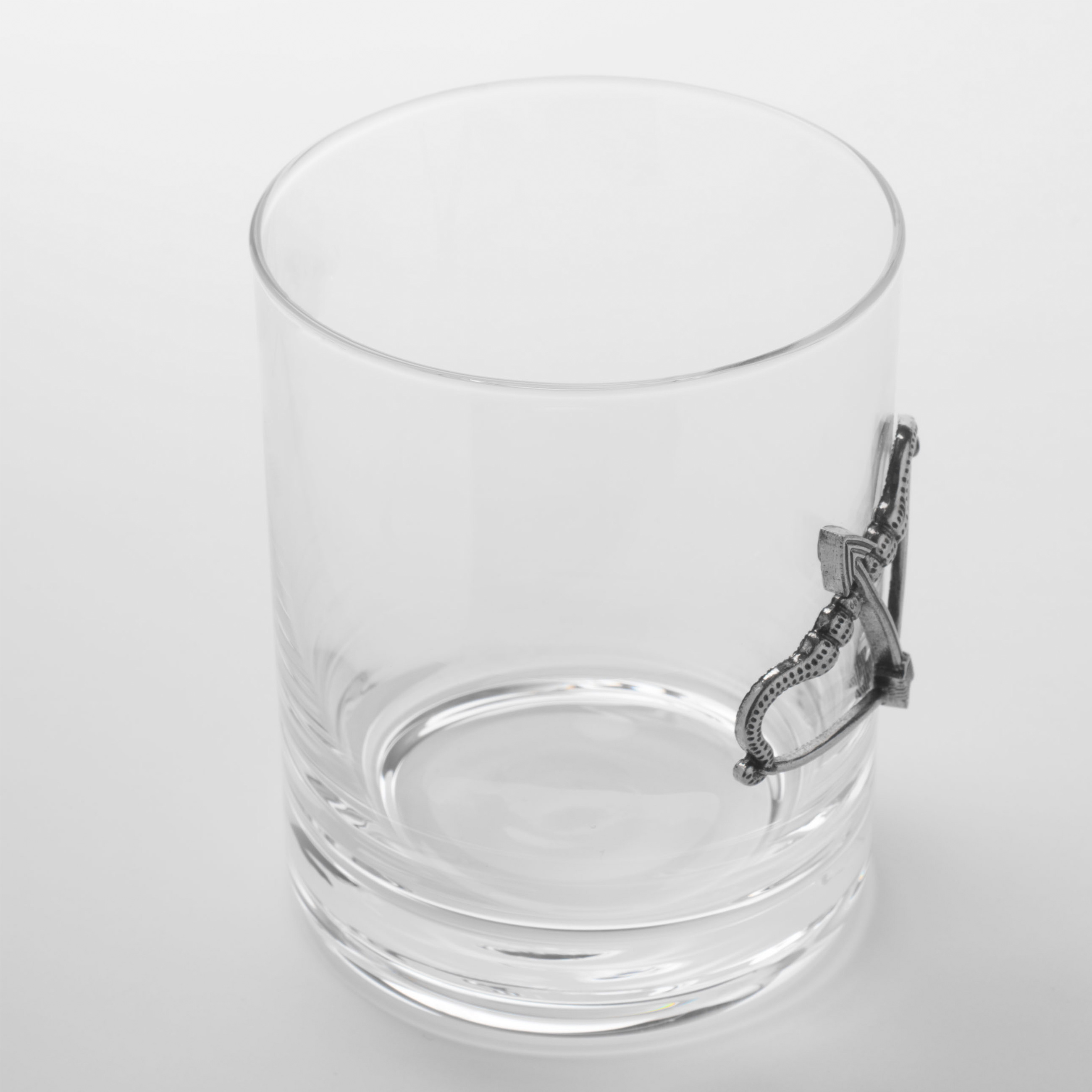 Стакан для виски, 340 мл, стекло/металл, серебристый, Стрелец, Zodiac изображение № 3