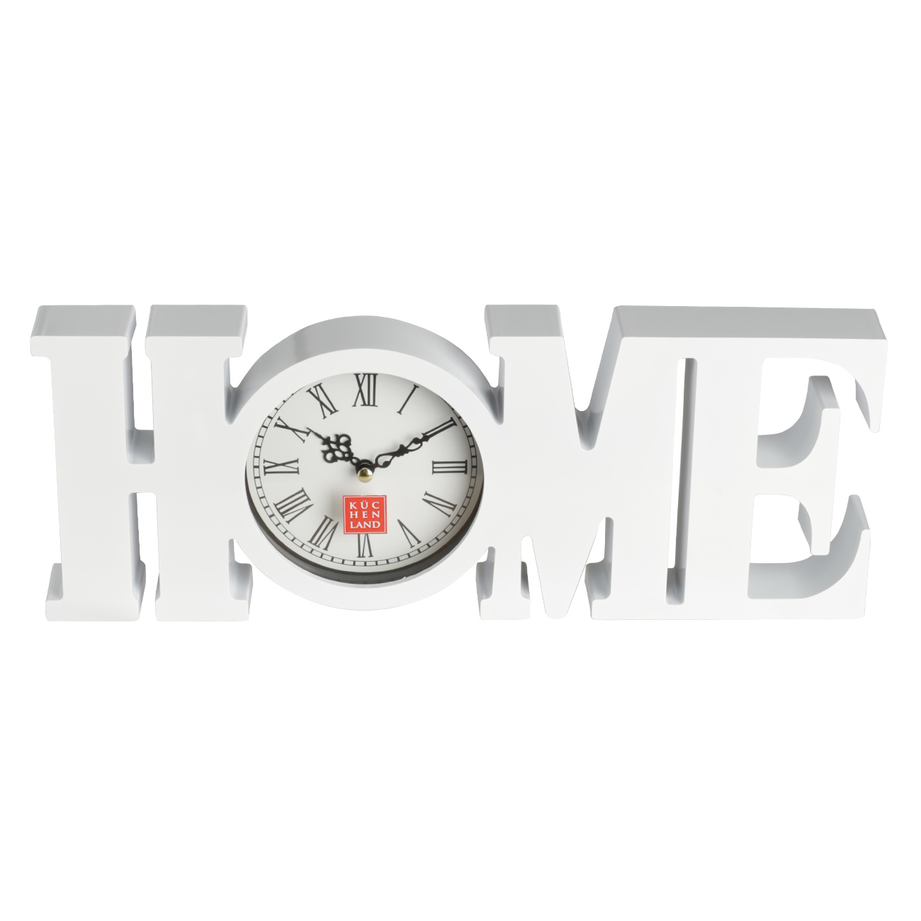 Часы настенные, 39х15 см, пластик/стекло, белые, Ноmе, Home deco изображение № 2