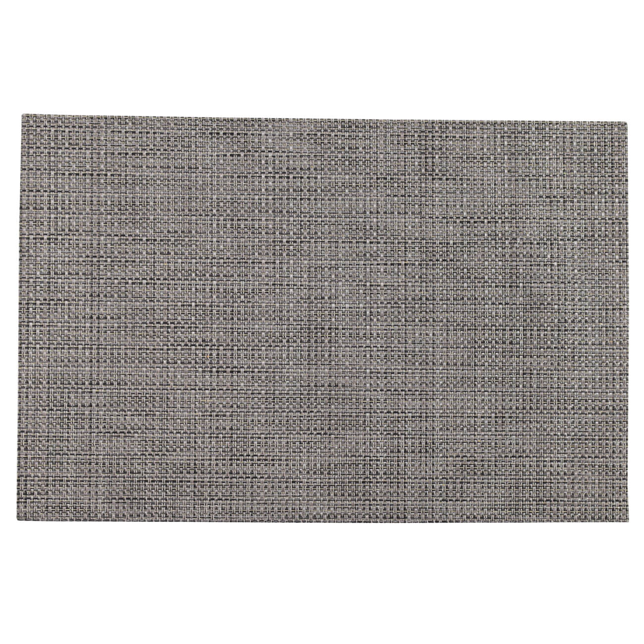 

Салфетка под приборы, 30x45 см, ПВХ/полиэстер, прямоугольная, серая, Solid