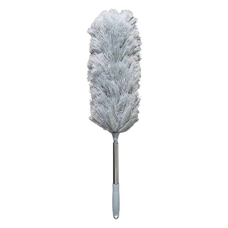 Метелка для сбора пыли, 60/125 см, телескопическая, микрофибра/сталь, Clean ,image-0