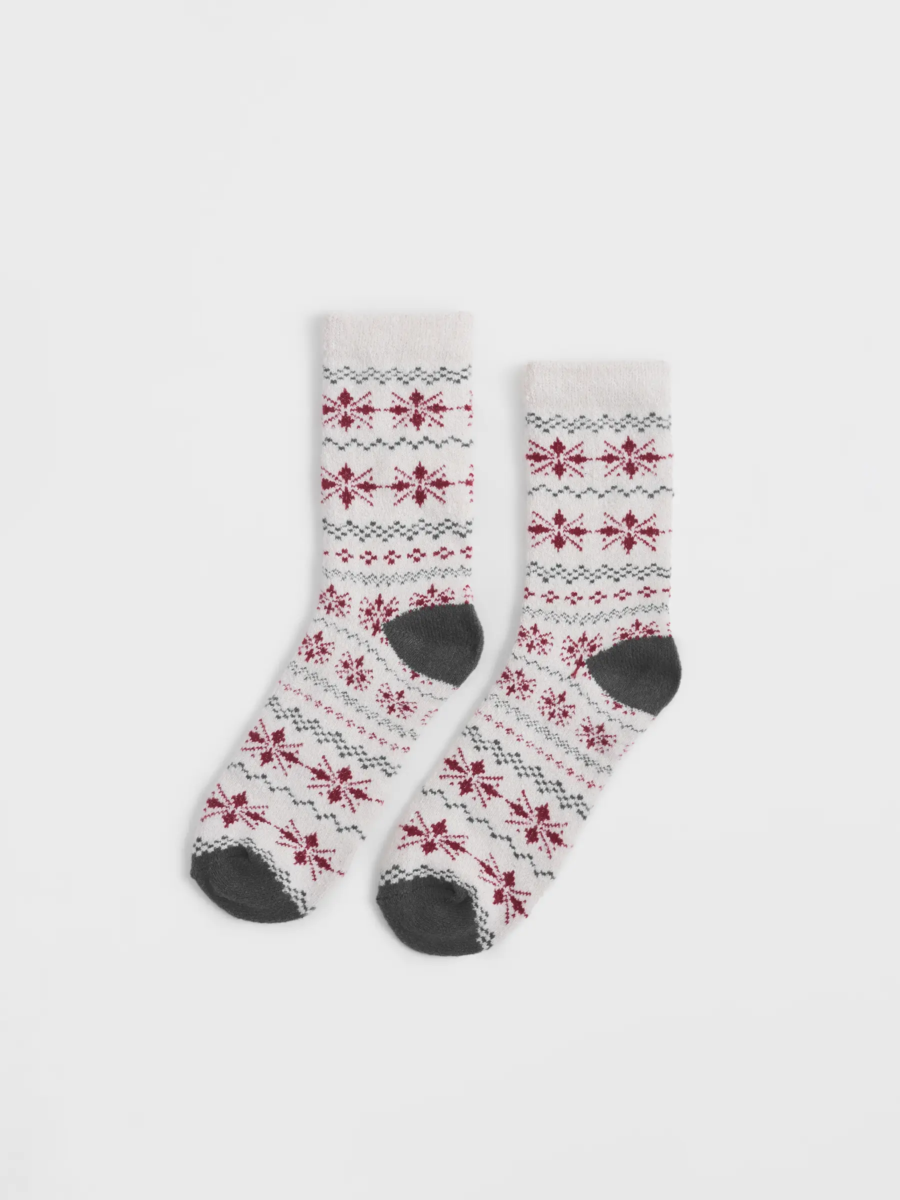 Носки женские, молочно-зеленые, Fleece