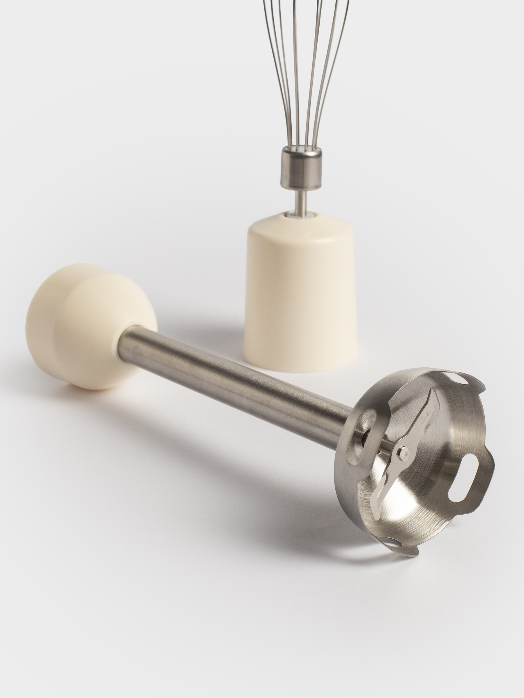 Блендер погружной, электрический, 800 Вт, 4 пр, сталь/пластик, бежевый, Vintage kitchen, image-7