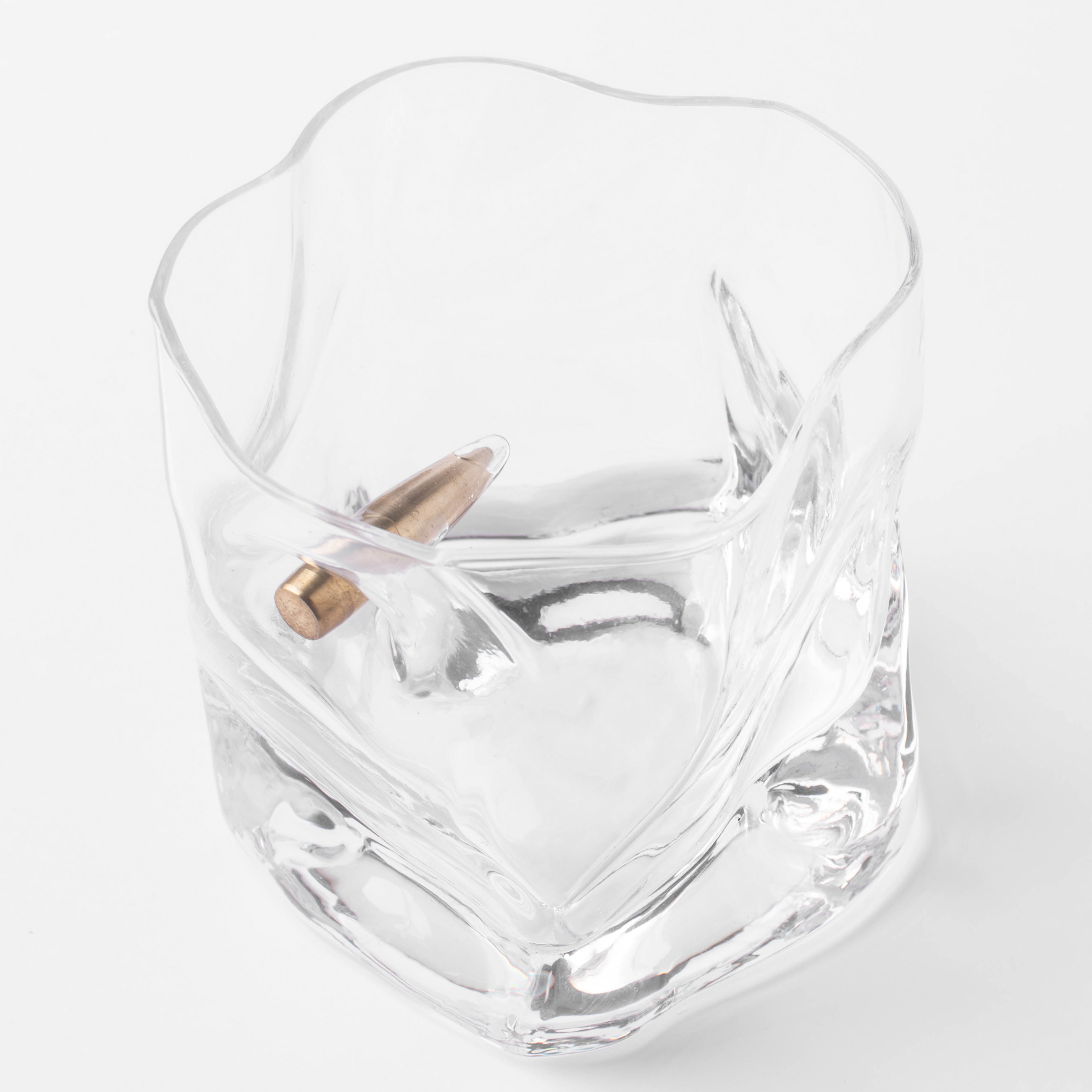 Стакан для виски, 245 мл, стекло/металл, с декоративной пулей, Bullet изображение № 5