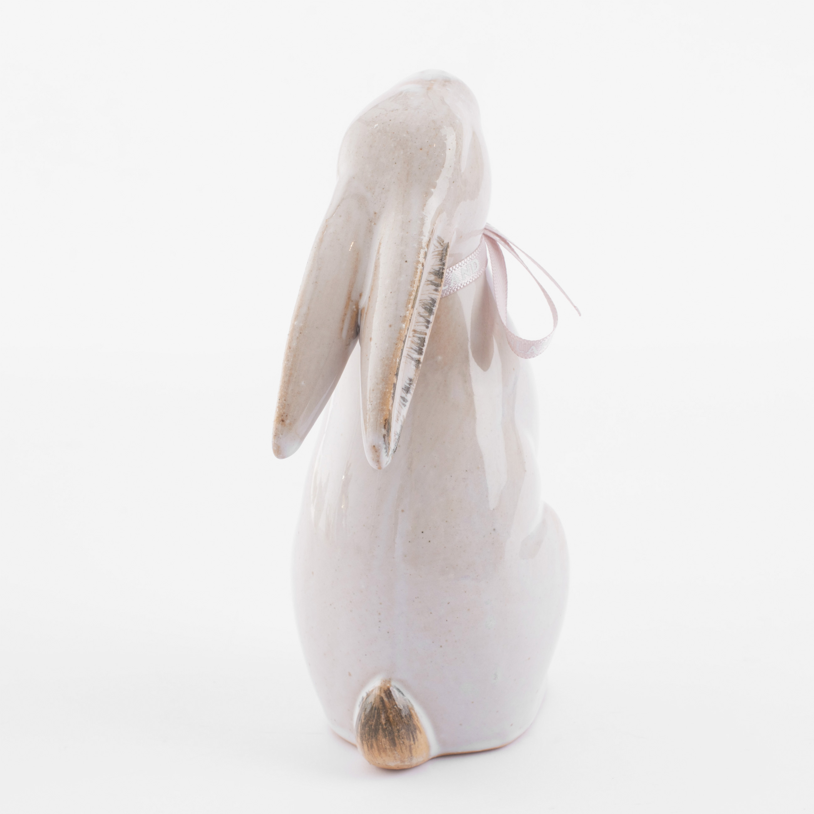 Статуэтка, 14 см, фарфор P, бежевая, Кролик сидит, Natural Easter изображение № 4