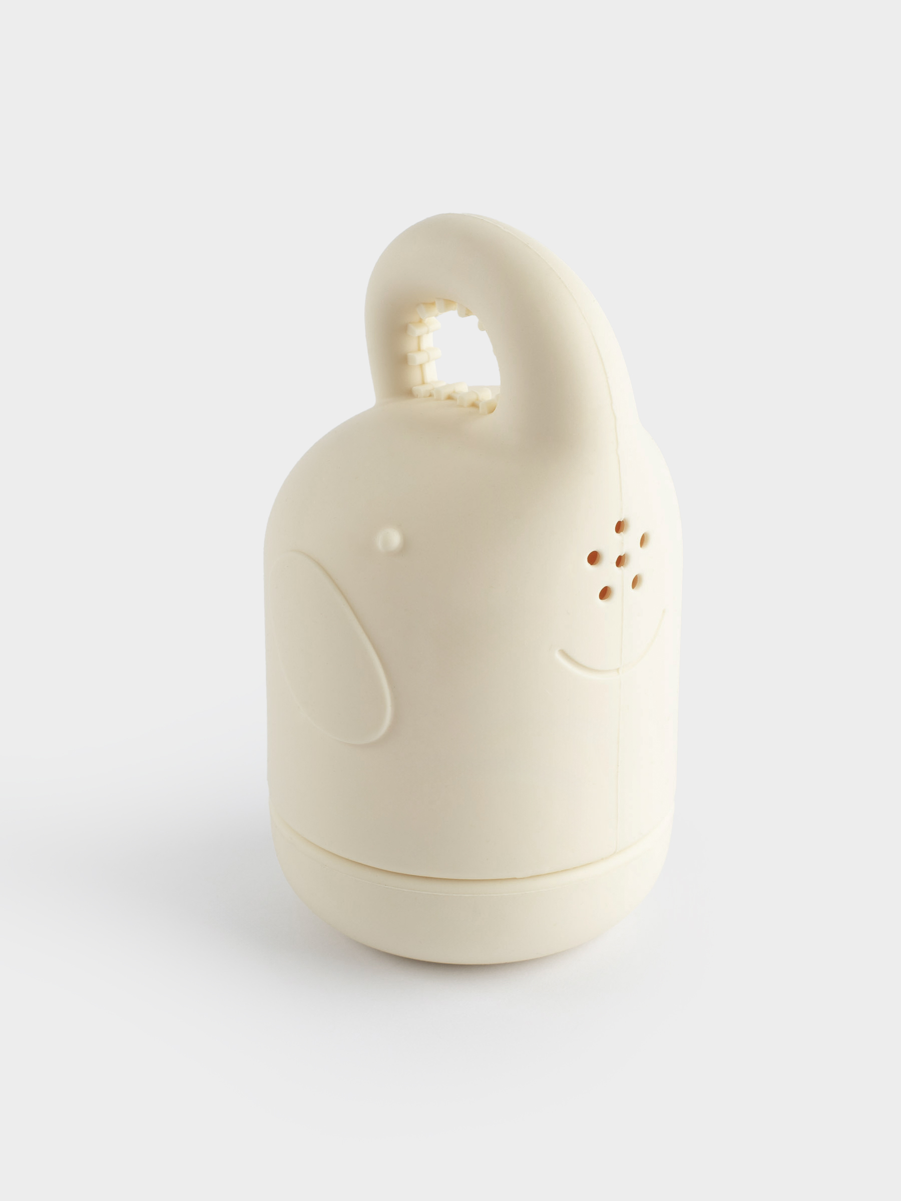 Игрушка для купания, 10х6 см, силикон, бежевая, Слон-брызгалка, Kiddy, image-4