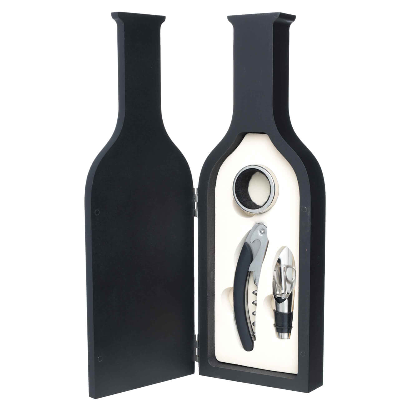 Набор сомелье, 3 пр, сталь/дерево, в коробке, Бутылка плоская, Bar изображение № 1