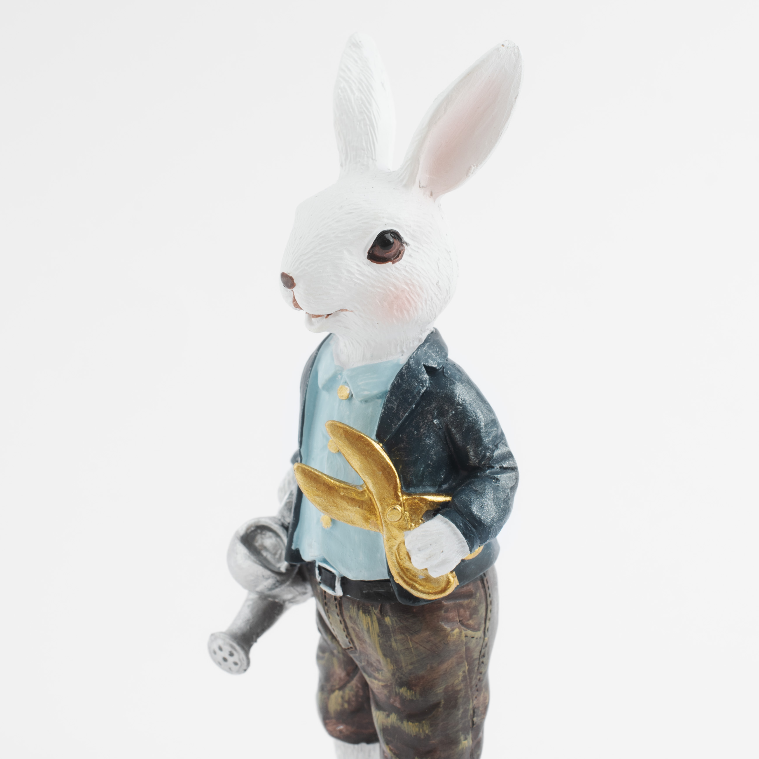 Статуэтка, 16 см, полирезин, Кролик садовник, Easter изображение № 6