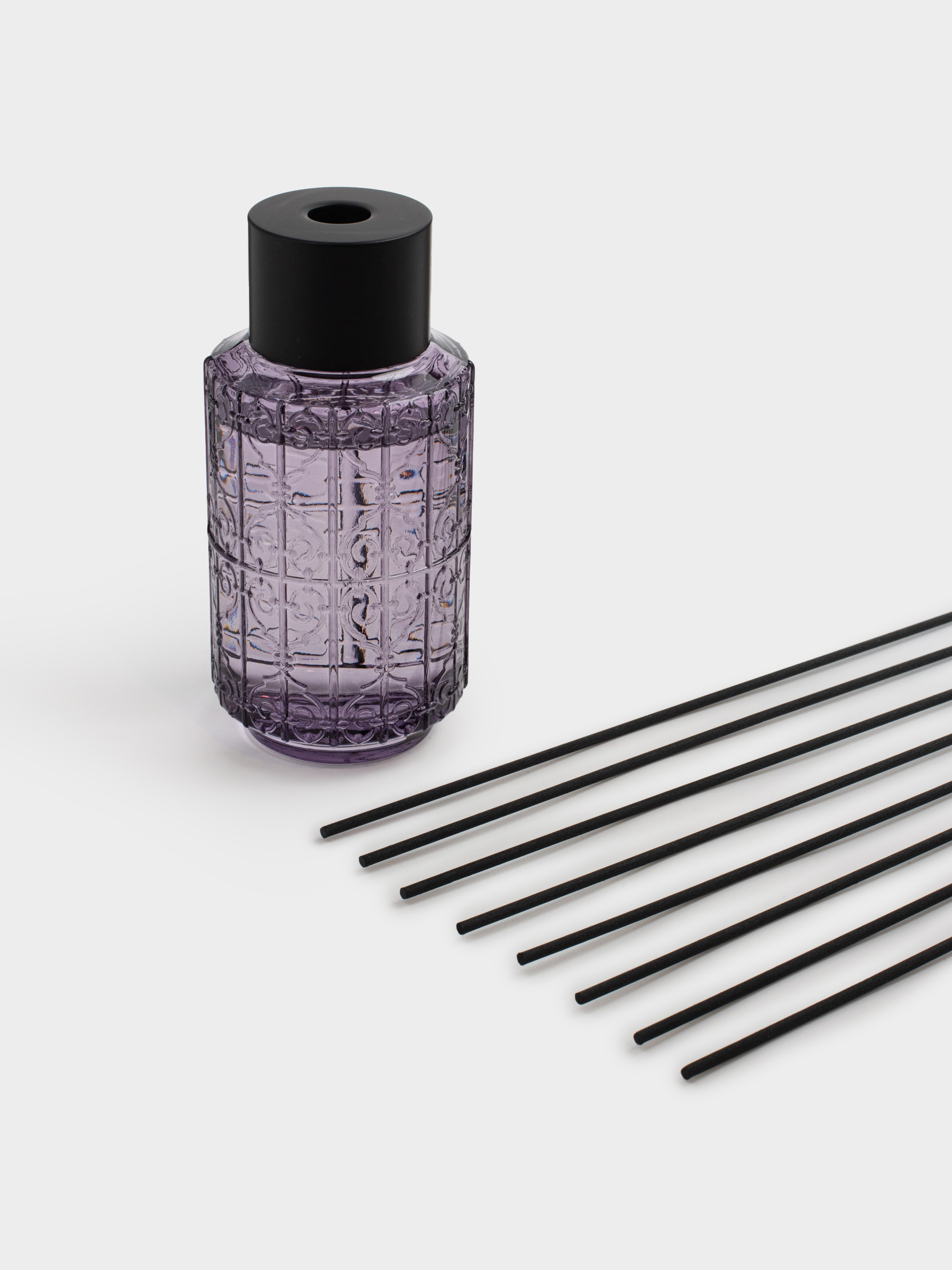 Ароматический диффузор, 250 мл, фиолетовый, Soft Caresse, Romeo, image-2