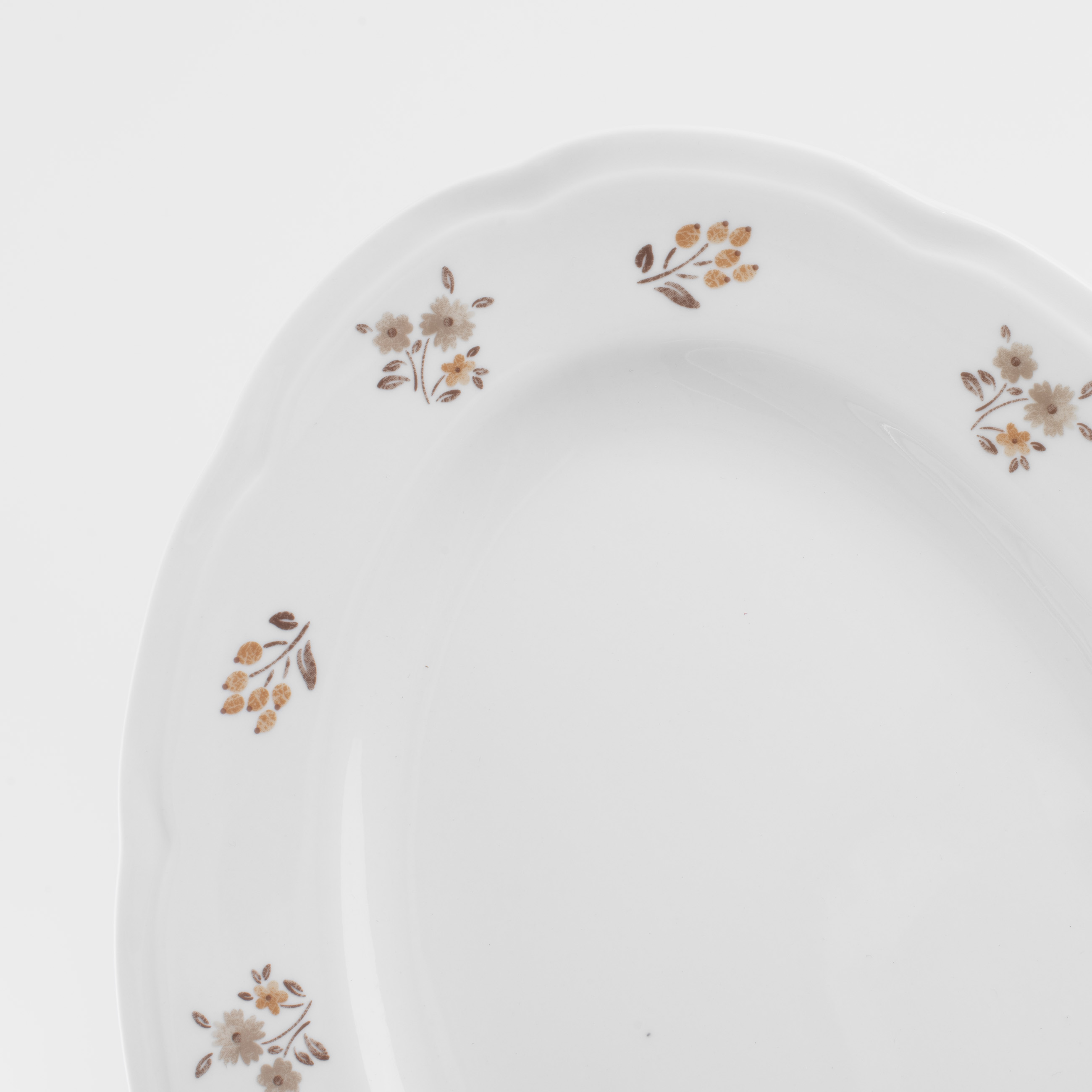 Блюдо, 35х25 см, фарфор N, белое, овальное, Винтажные цветы, La flore изображение № 2