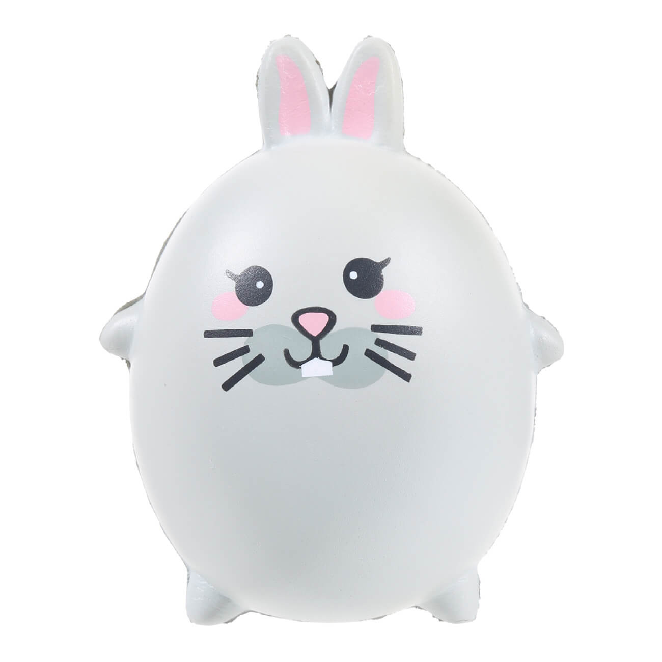 

Игрушка-антистресс, 9 см, полиуретан, серая, Заяц, Rabbit