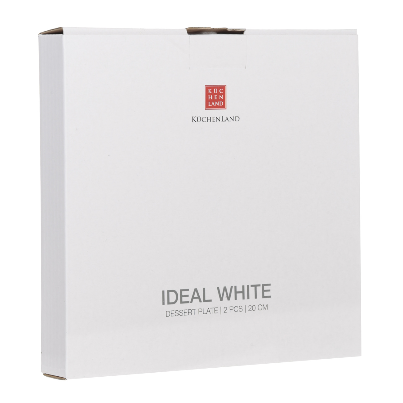 Тарелка десертная, 20 см, 2 шт, фарфор F, белая, Ideal white, image-3