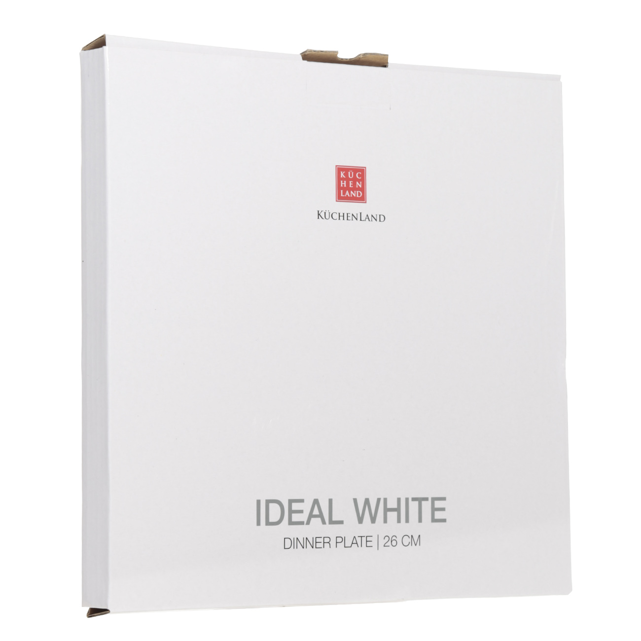 Тарелка обеденная, 26 см, фарфор F, белая, Ideal white изображение № 3