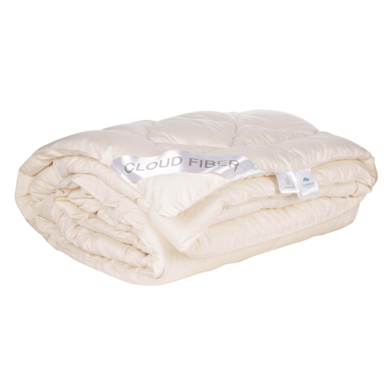 Одеяло, 200х220 см, микрофибра/дакрон, молочное, Cloud fiber печенье юбилейное молочное глазированное 116 гр