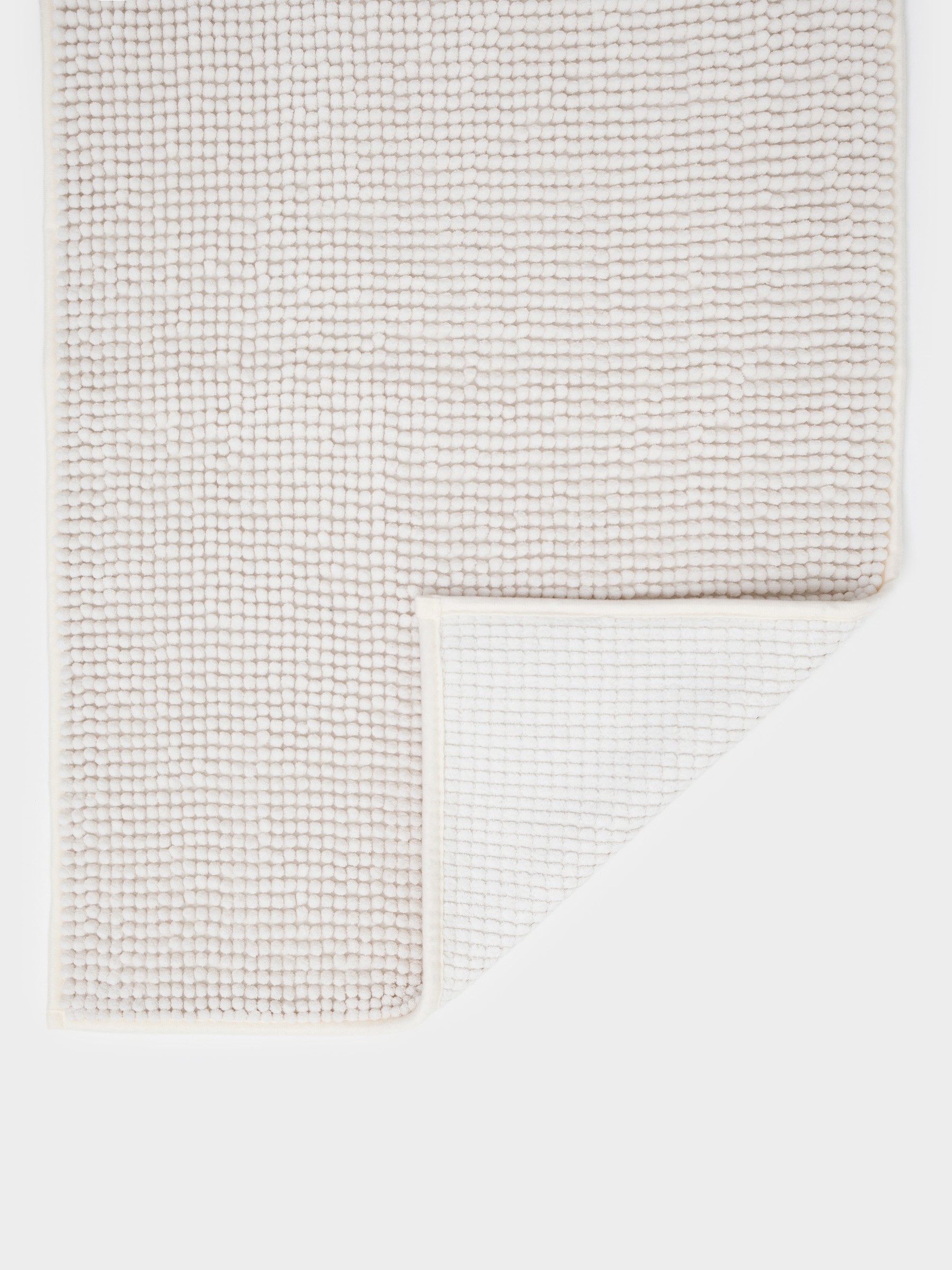 Коврик, 50х80 см, полиэстер, молочный, Hillock, image-4