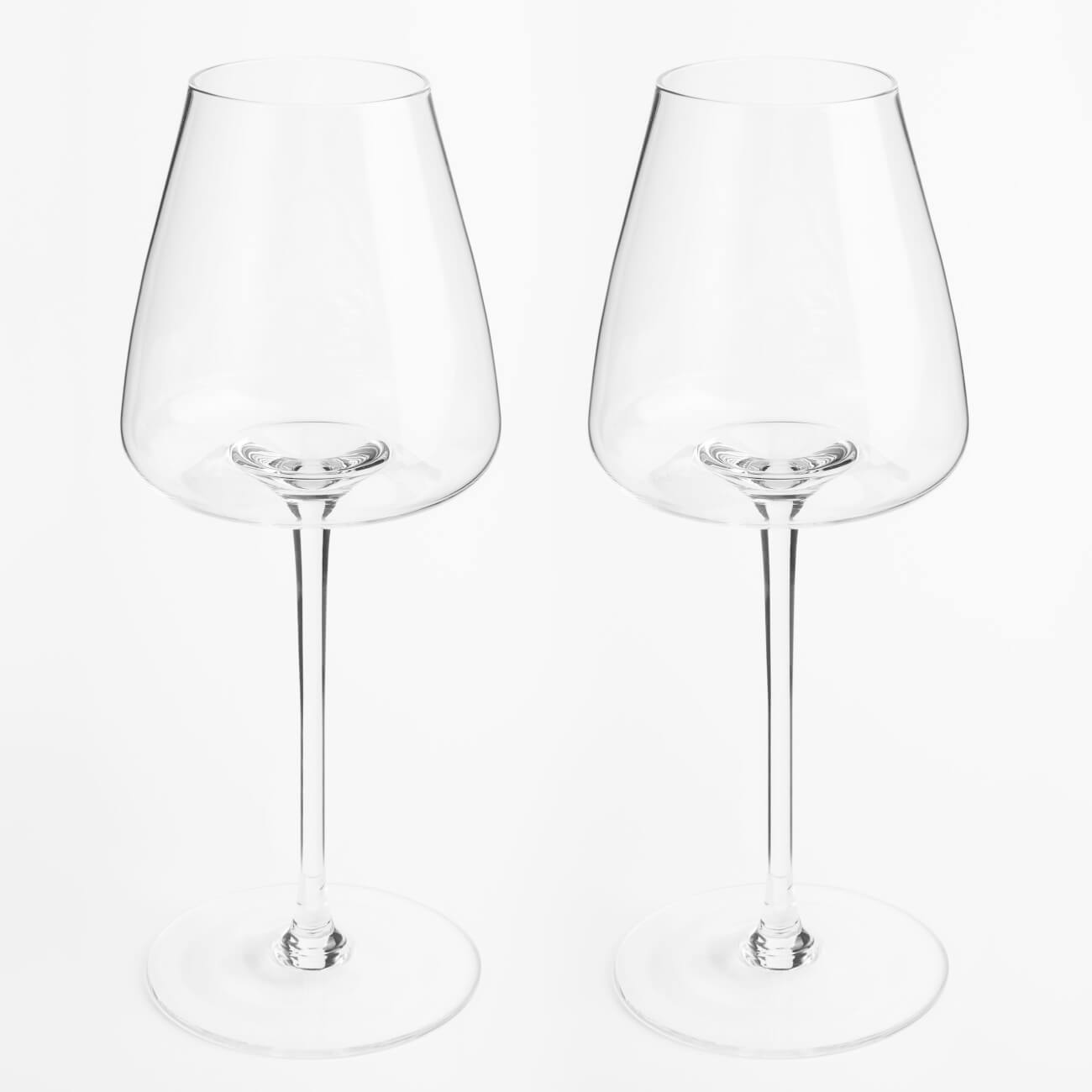 Бокал для красного вина, 480 мл, 2 шт, стекло, Sorento - фото 1