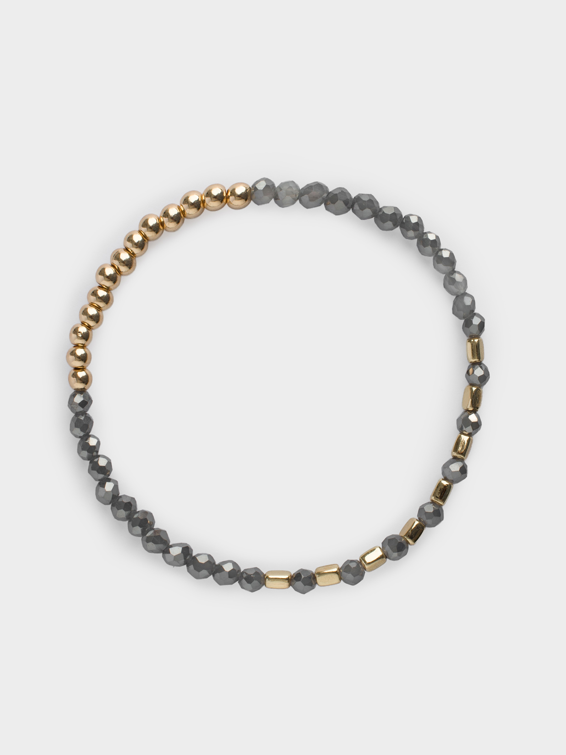 Браслет, 17 см, 3 шт, акрил/пластик, коричневый, Jewelry, image-1