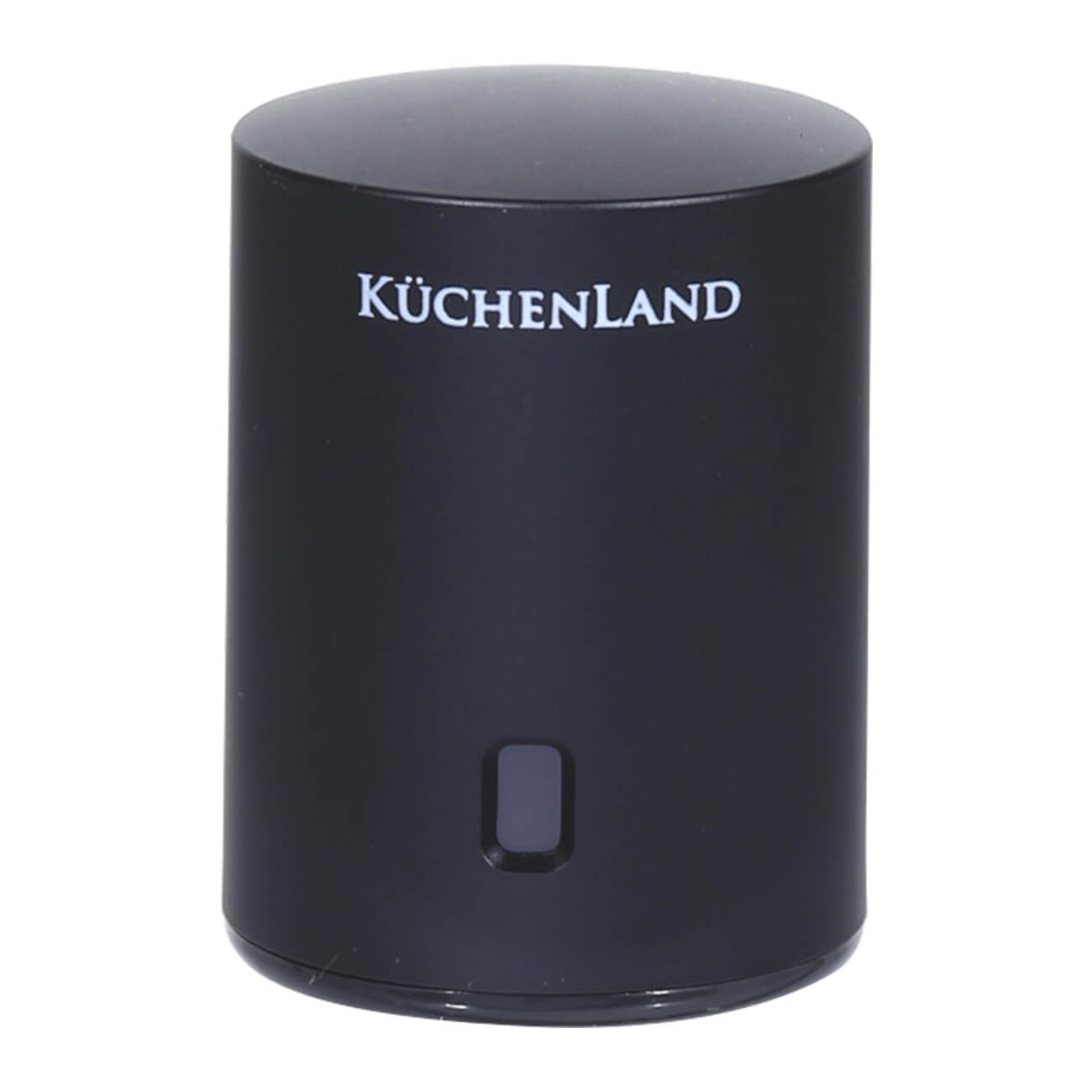 Kuchenland Пробка для винной бутылки, 6 см, вакуумная, с окном установки даты, пластик, черная, Bar
