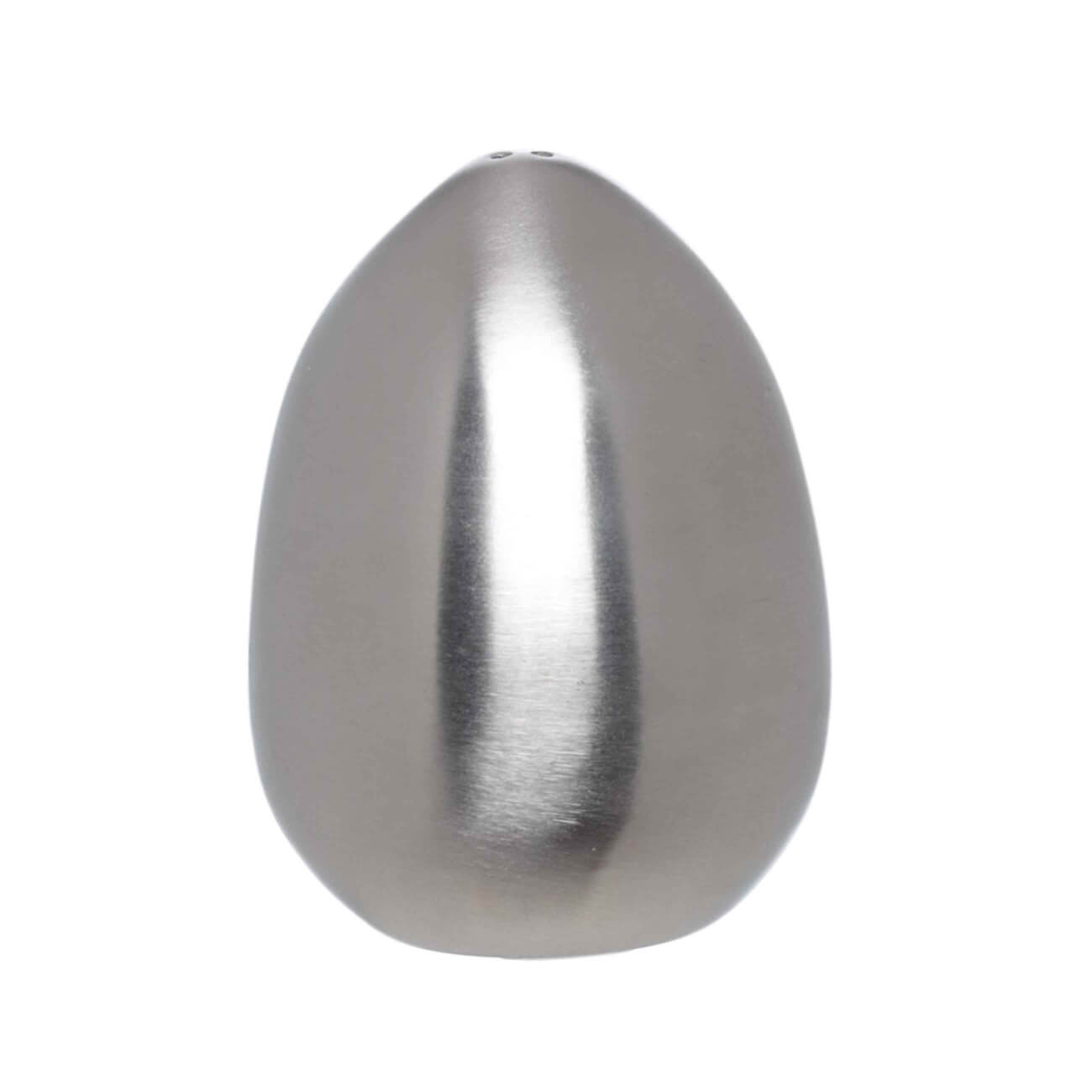 Емкость для соли или перца, 7 см, сталь, серебристая, Яйцо, Classic изображение № 1