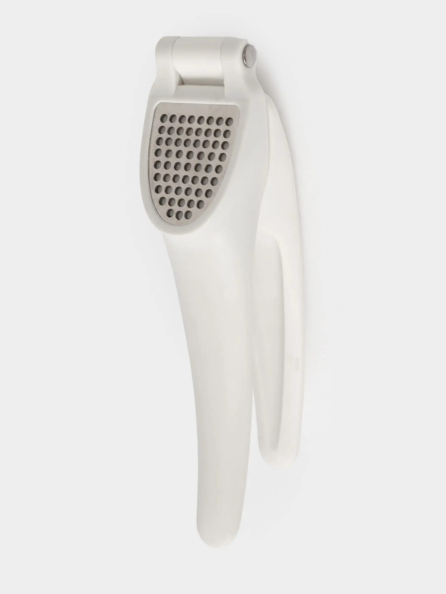 Пресс для чеснока, 18 см, пластик/сталь, молочный, Regular