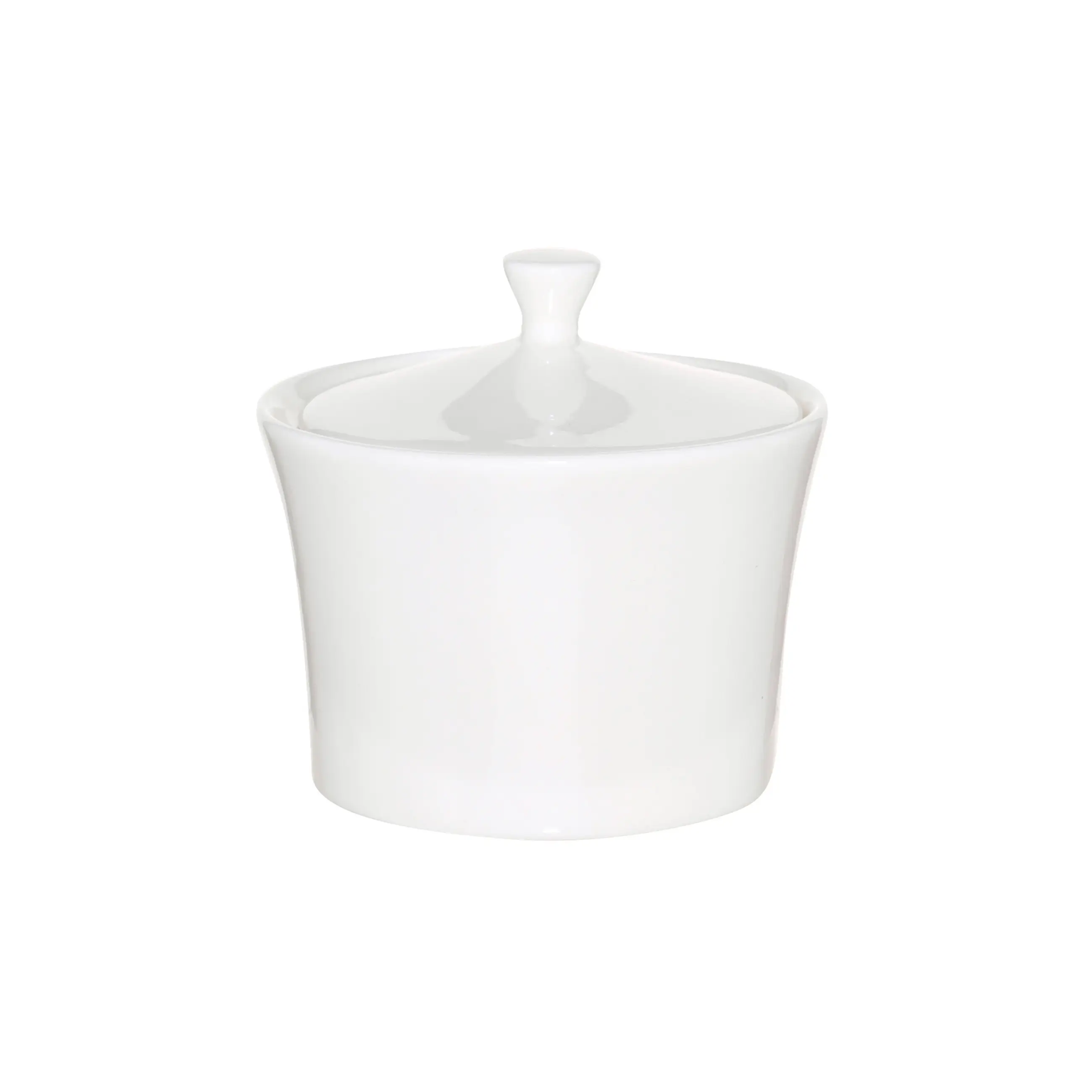Сахарница, 10 см, 230 мл, фарфор F, белая, Ideal white, image-0