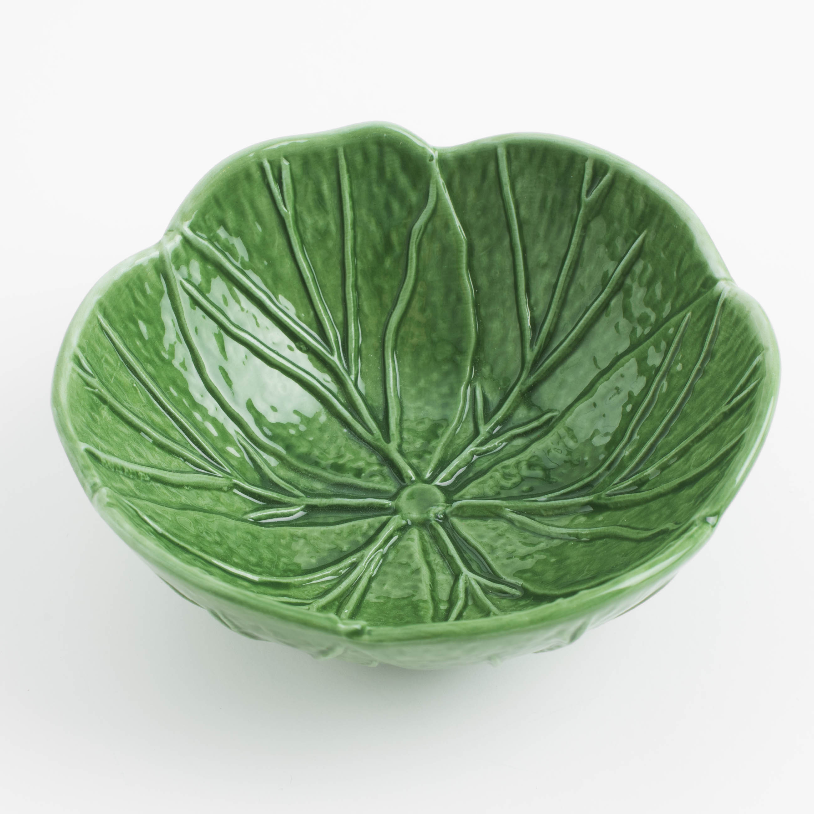 Пиала, 12х5 см, фарфор N, зеленая, Капуста, Cabbage изображение № 2